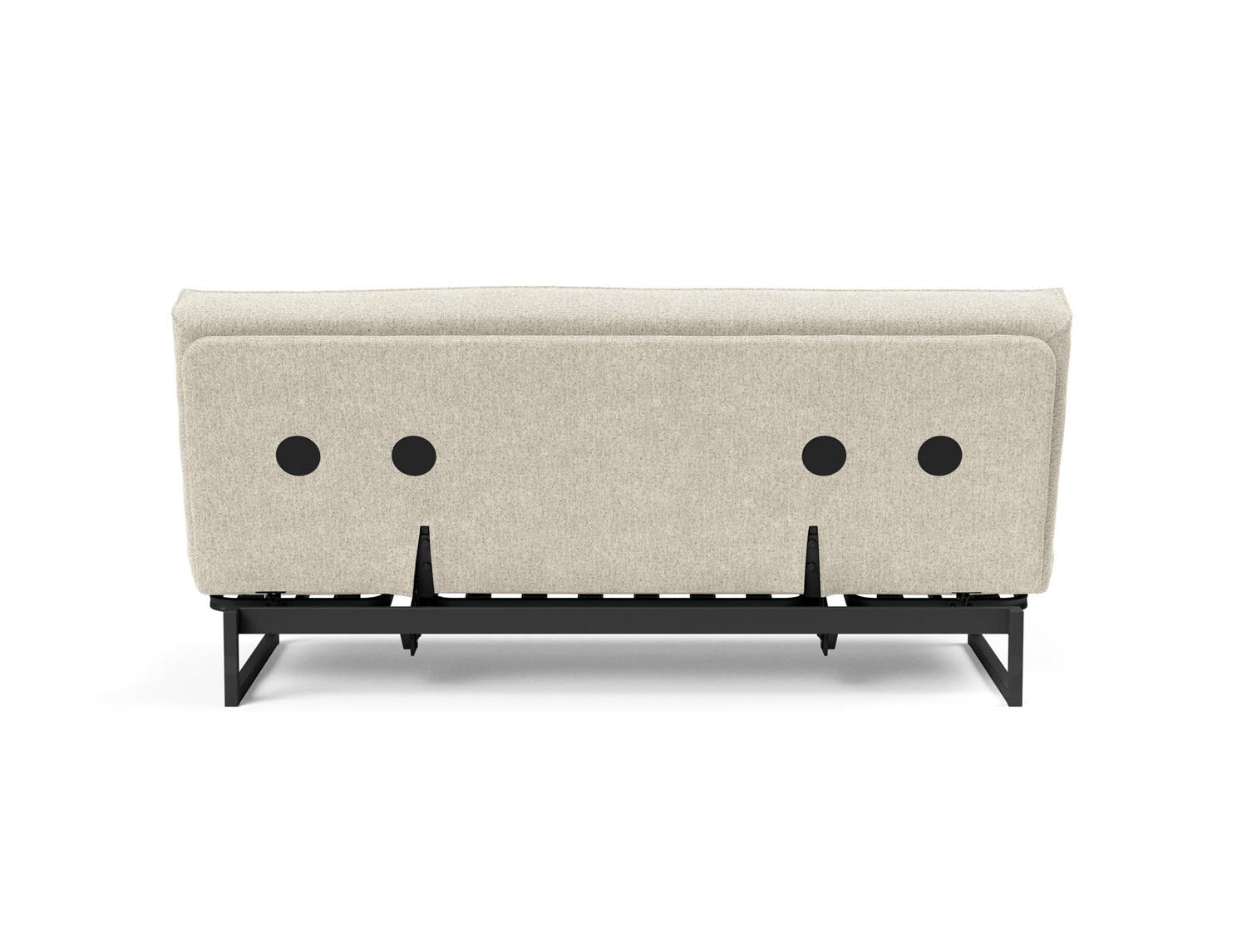 Entdecken Sie das Fraction 140 Bettsofa Sharp Plus Cover Soft Spring von Innovation Living – stilvoll, platzsparend und perfekt für Ihr Zuhause.