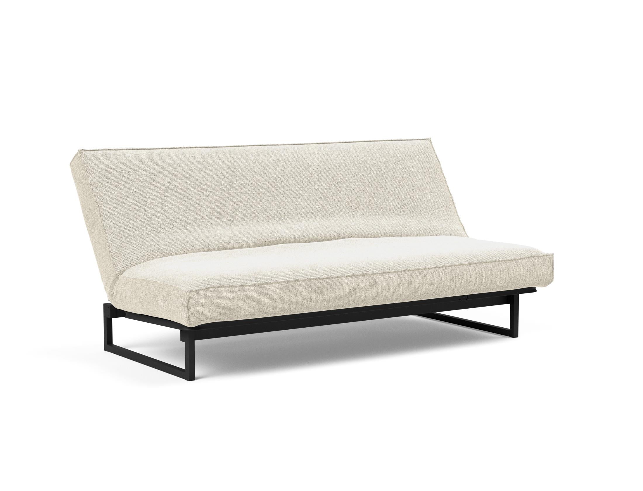 Entdecken Sie das Fraction 140 Bettsofa Sharp Plus Cover Soft Spring von Innovation Living – stilvoll, platzsparend und perfekt für Ihr Zuhause.