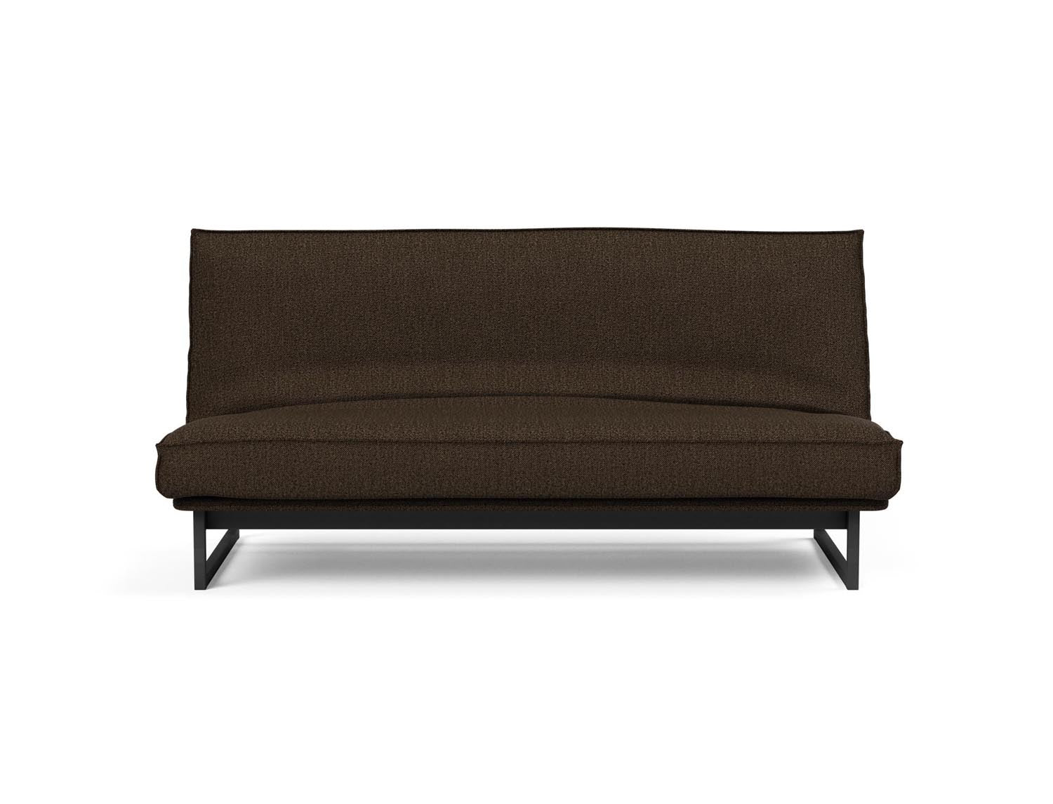 Fraction 140 Bettsofa Sharp Plus: stilvolles Sofa mit Soft Spring Bezug, perfekt für multifunktionale Räume und entspannende Nächte.