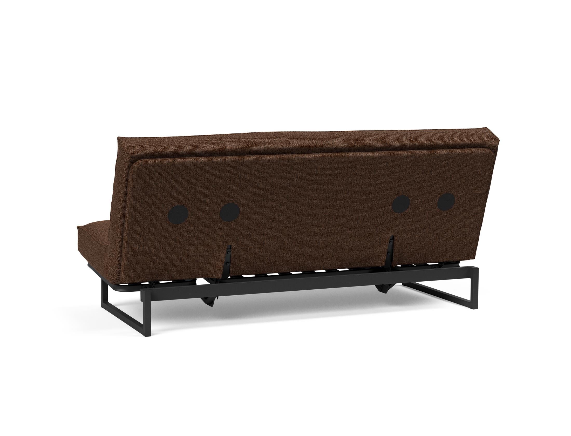 Erleben Sie das Fraction 140 Bettsofa Sharp Plus Cover Soft Spring von Innovation Living – modern, funktional und ideal für kleine Räume.