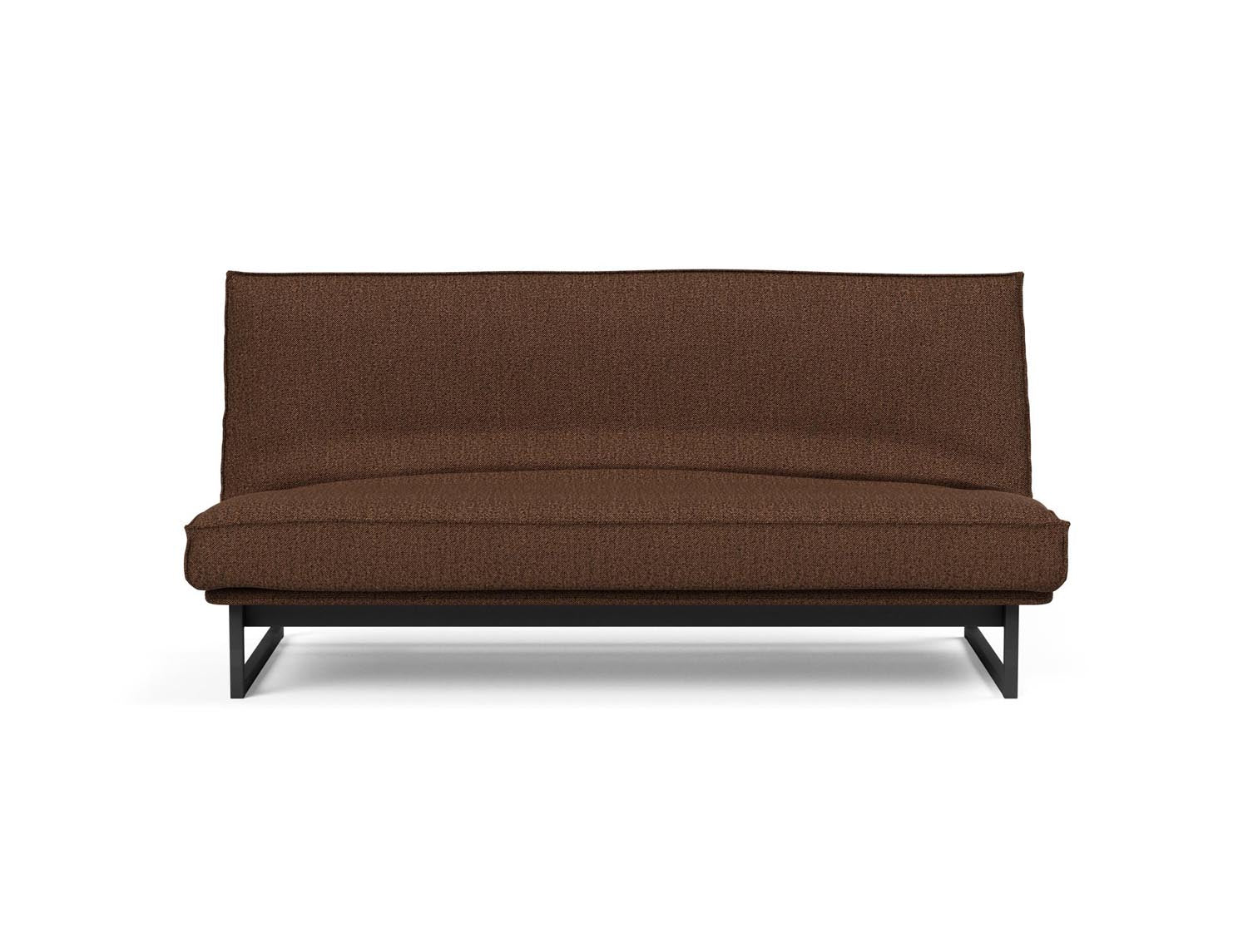 Fraction 140 Bettsofa Sharp Plus: stilvolles Sofa mit Soft Spring Bezug, perfekt für multifunktionale Räume und entspannende Nächte.