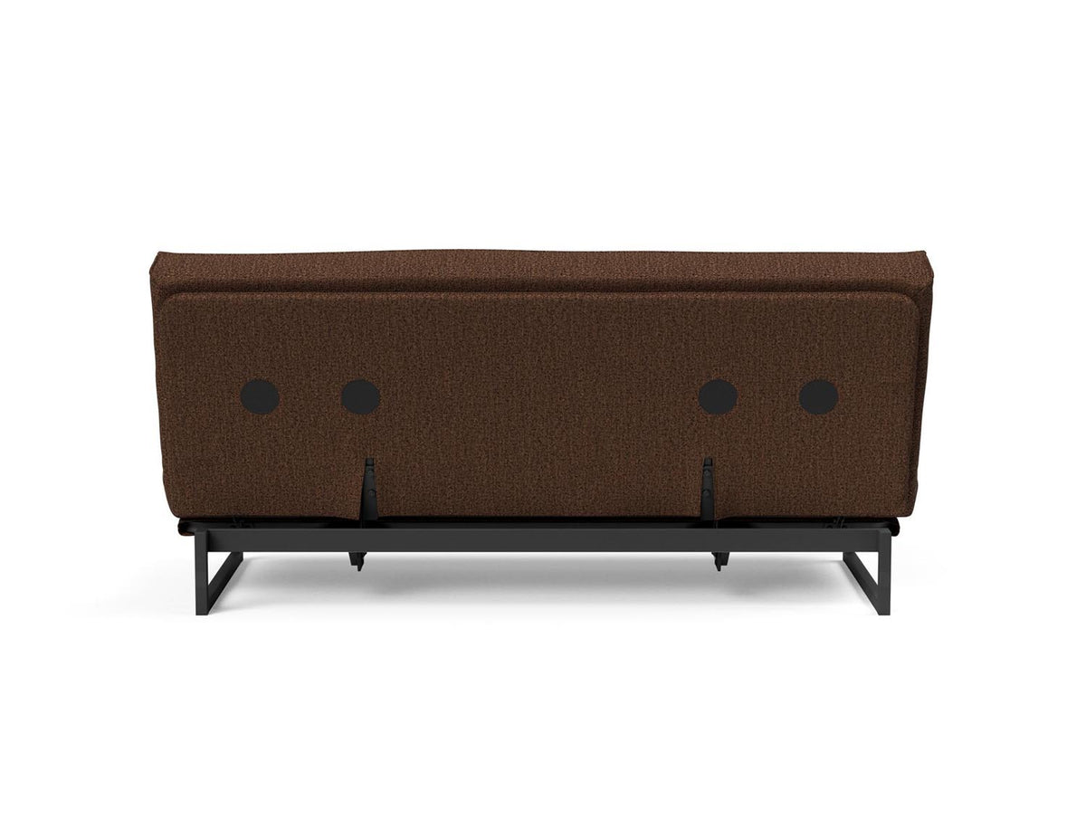 Fraction 140 Bettsofa Sharp Plus Cover mit Gestellbezug Soft Spring in 359 Taura Cappuccino präsentiert im Onlineshop von KAQTU Design AG. Bettsofa ist von Innovation Living
