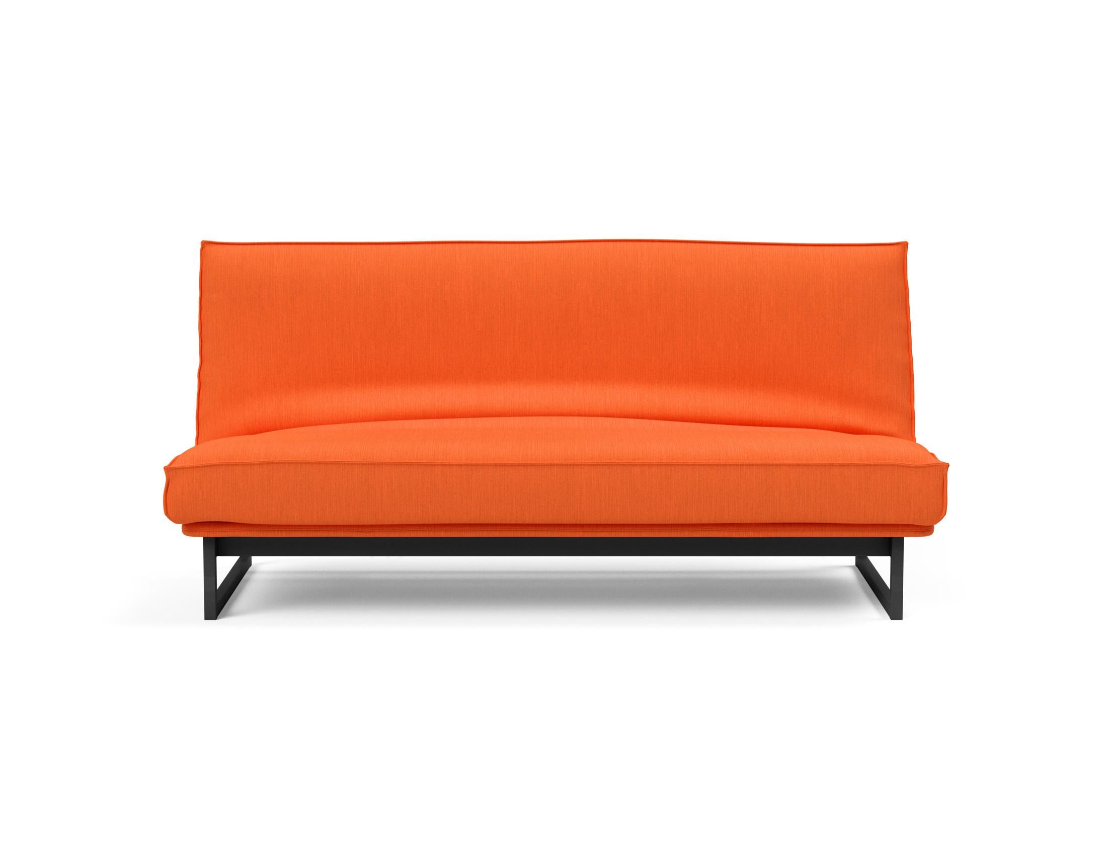 Fraction 140 Bettsofa Sharp Plus: stilvolles Sofa mit Soft Spring Bezug, perfekt für multifunktionale Räume und entspannende Nächte.