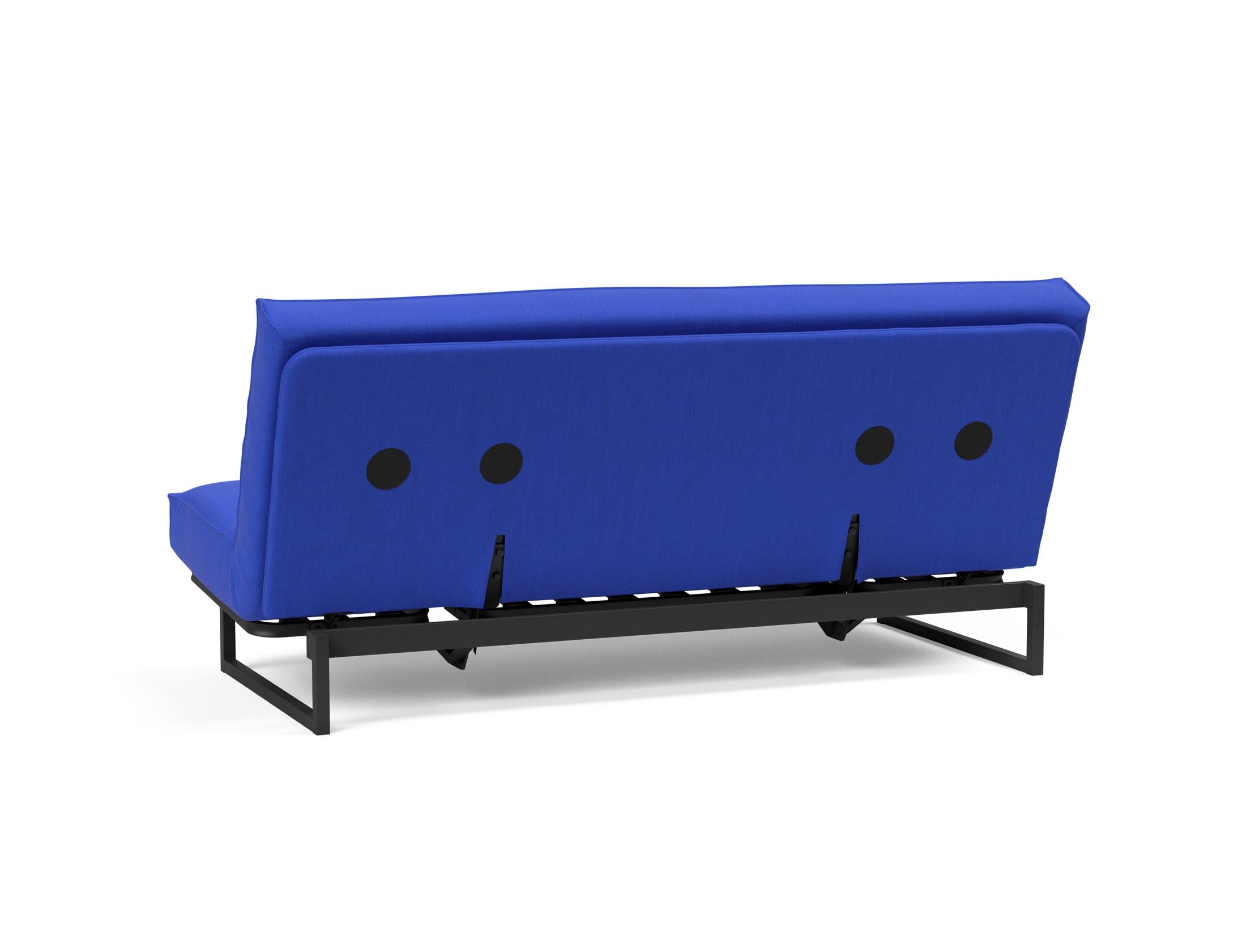 Erleben Sie das Fraction 140 Bettsofa Sharp Plus Cover Soft Spring von Innovation Living – modern, funktional und ideal für kleine Räume.