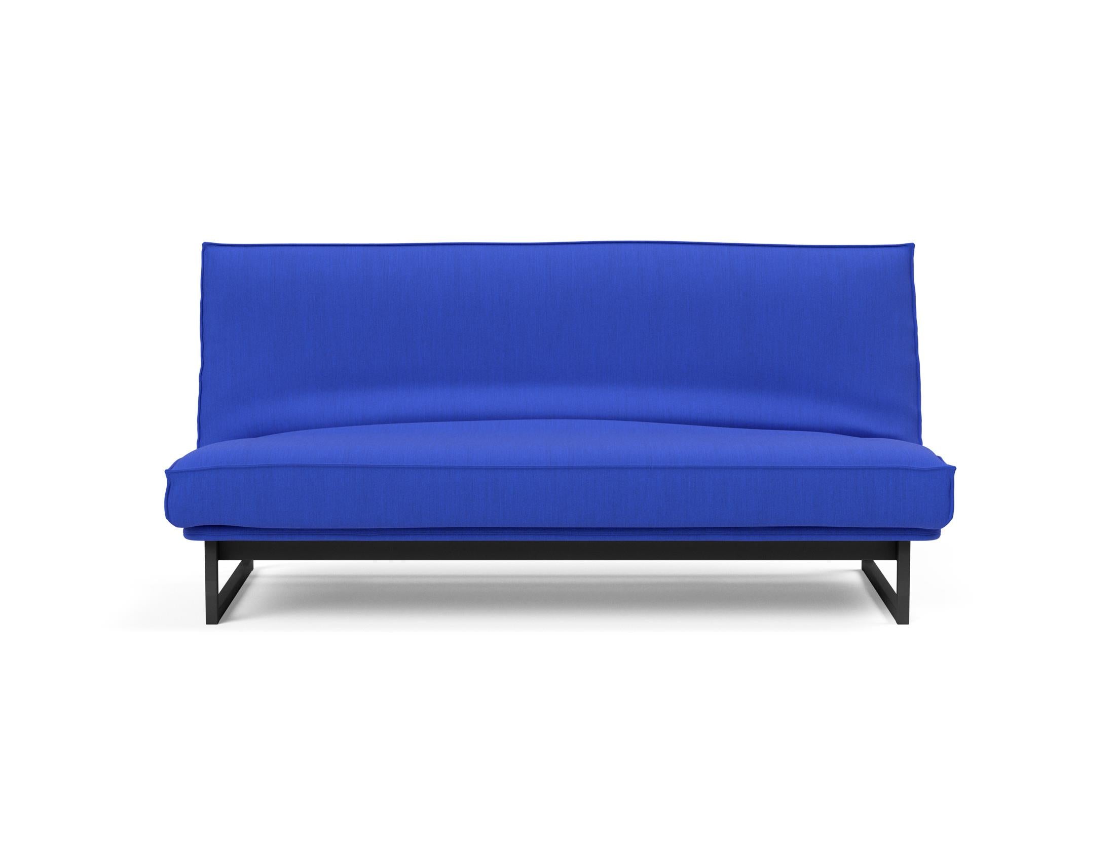 Fraction 140 Bettsofa Sharp Plus: stilvolles Sofa mit Soft Spring Bezug, perfekt für multifunktionale Räume und entspannende Nächte.