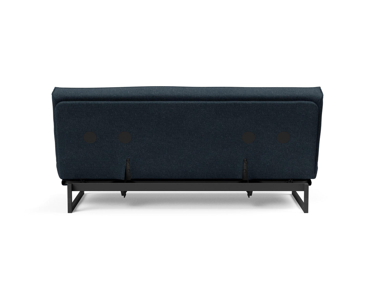 Fraction 140 Bettsofa Sharp Plus Cover mit Gestellbezug Soft Spring in 515 Nist Blue präsentiert im Onlineshop von KAQTU Design AG. Bettsofa ist von Innovation Living