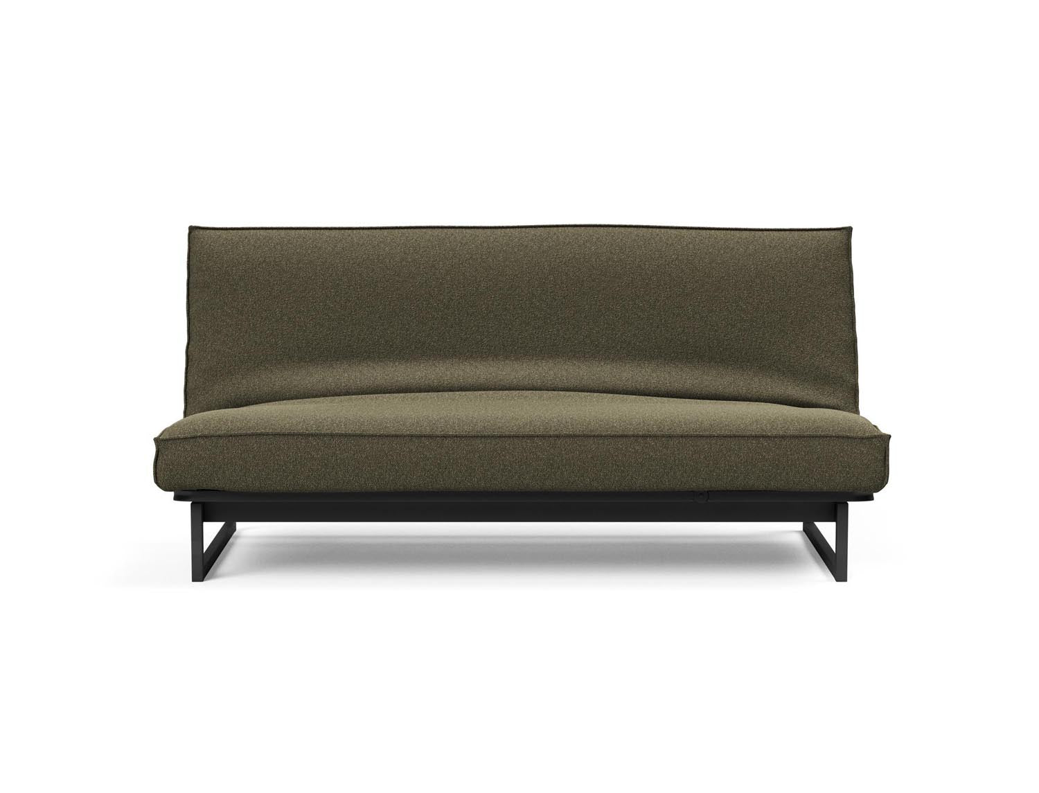Fraction 140 Bettsofa Sharp Plus: stilvolles Sofa mit Soft Spring Bezug, perfekt für multifunktionale Räume und entspannende Nächte.