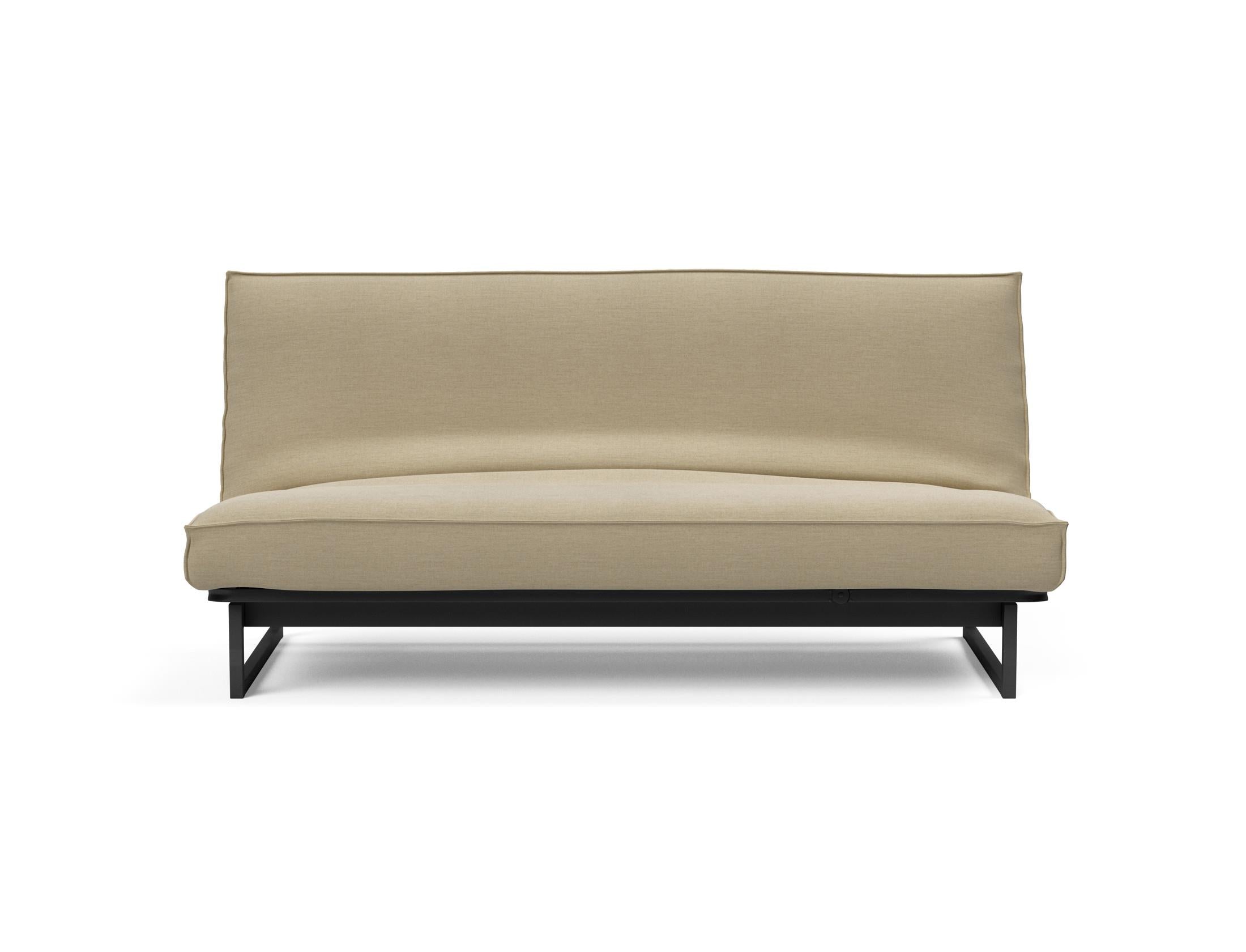 Erleben Sie das Fraction 140 Bettsofa Sharp Plus Cover Soft Spring von Innovation Living – modern, funktional und ideal für kleine Räume.