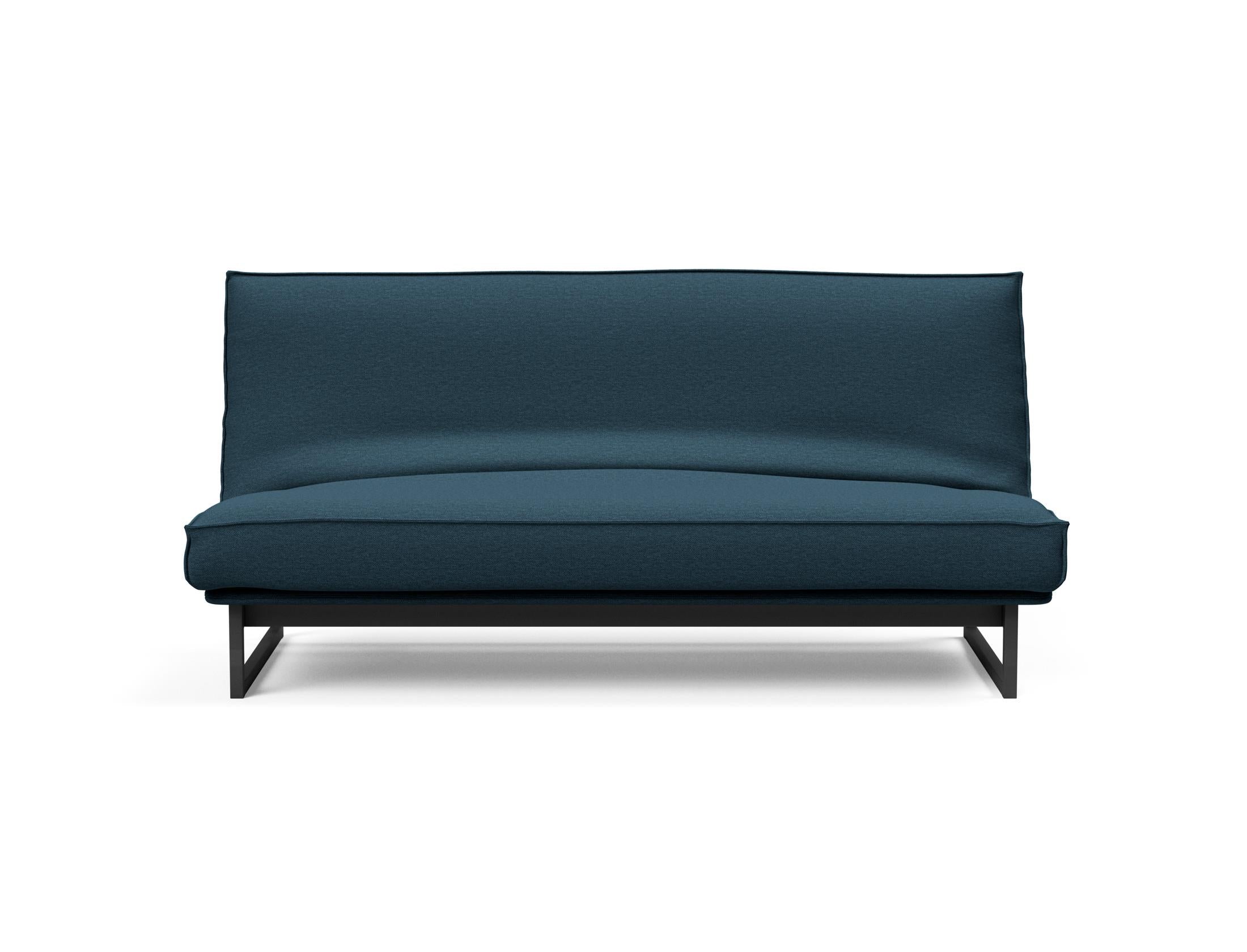 Fraction 140 Bettsofa Sharp Plus: stilvolles Sofa mit Soft Spring Bezug, perfekt für multifunktionale Räume und entspannende Nächte.