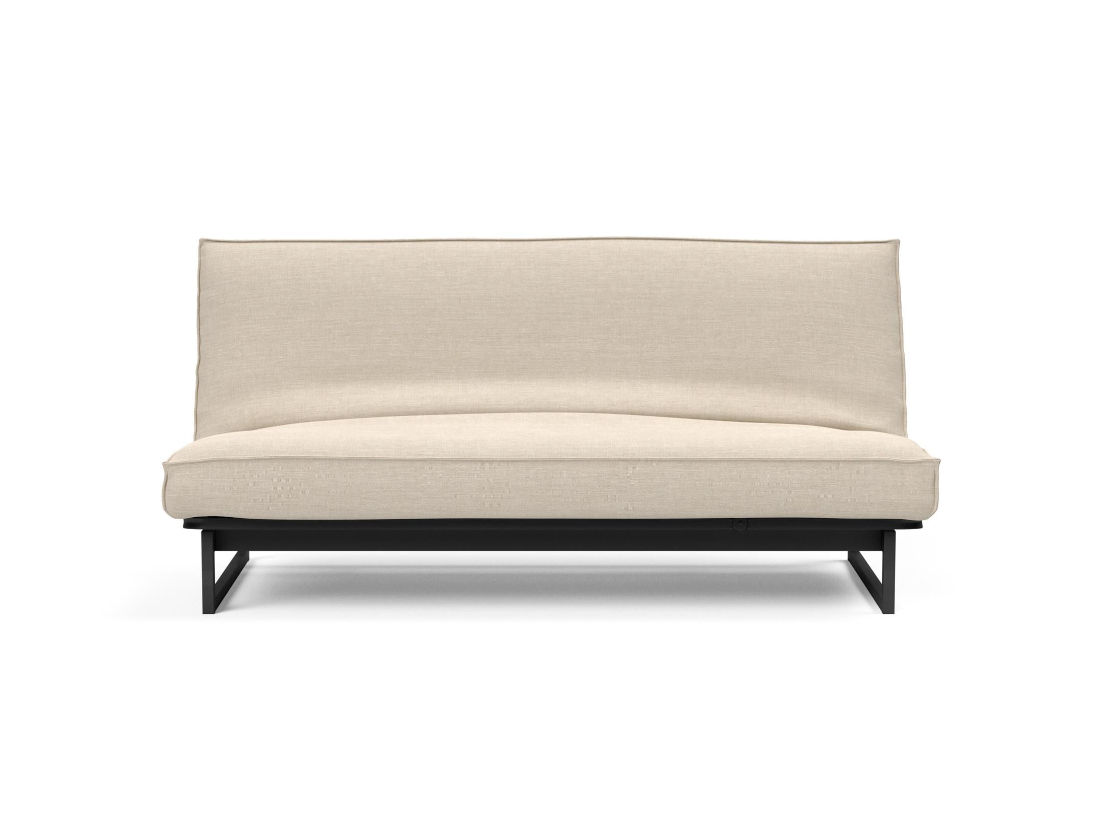 Erleben Sie das Fraction 140 Bettsofa Sharp Plus Cover Soft Spring von Innovation Living – modern, funktional und ideal für kleine Räume.