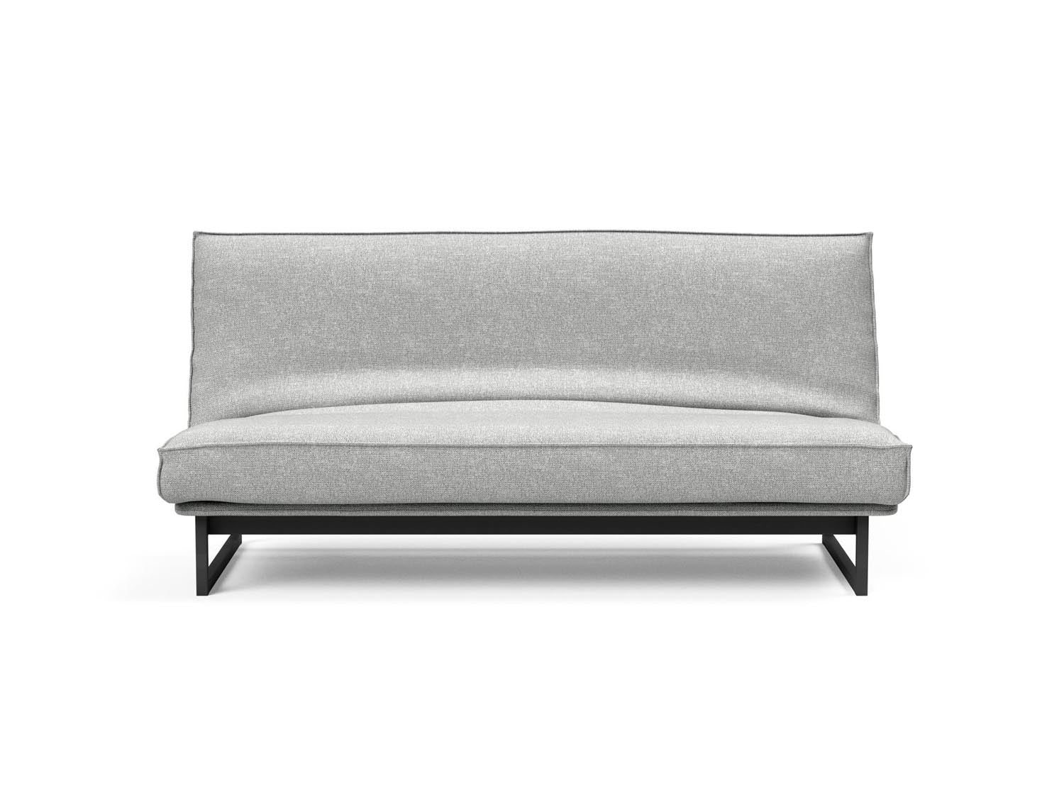 Fraction 140 Bettsofa Sharp Plus: modernes Design mit Soft Spring Bezug, ideal für flexible Wohnräume und gemütliche Schlafgelegenheiten.