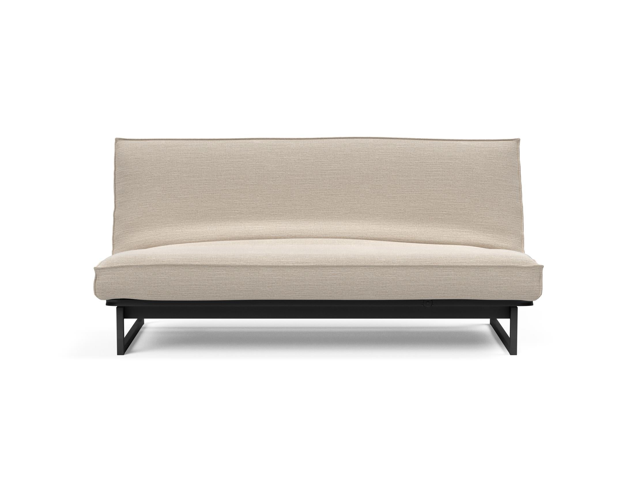Erleben Sie das Fraction 140 Bettsofa Sharp Plus Cover Soft Spring von Innovation Living – modern, funktional und ideal für kleine Räume.