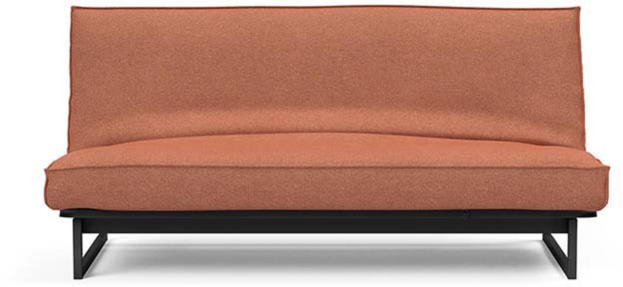 Entdecken Sie das Fraction 140 Bettsofa Sharp Plus Cover von Innovation Living – stilvoll, platzsparend und ideal für vielseitige Wohnkonzepte.
