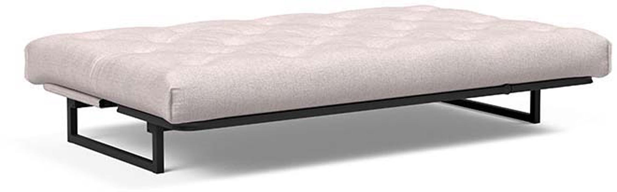 Erleben Sie das Fraction 120 Bettsofa Nordic Spring von Innovation Living – modernes skandinavisches Design, perfekt für kleine Räume und entspannende Nächte.