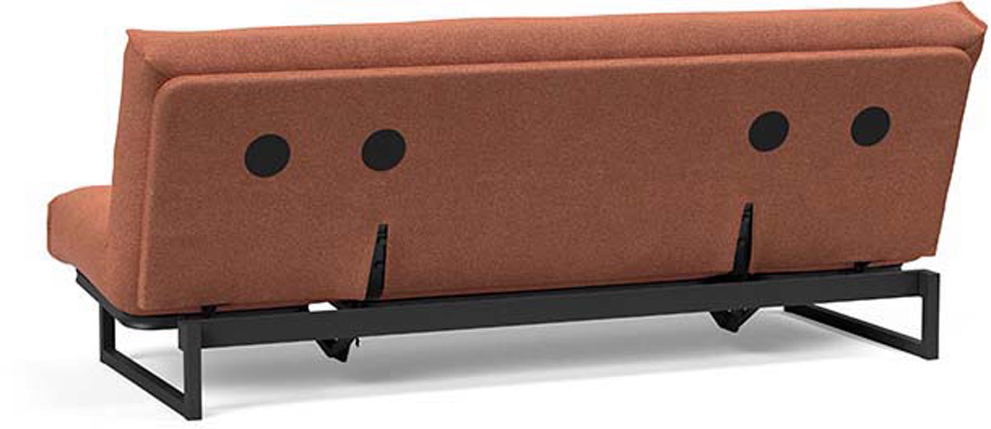 Entdecken Sie das Fraction 120 Bettsofa Nordic Spring von Innovation Living – stilvolles skandinavisches Design, ideal für kompakte Wohnräume und gemütliche Nächte.