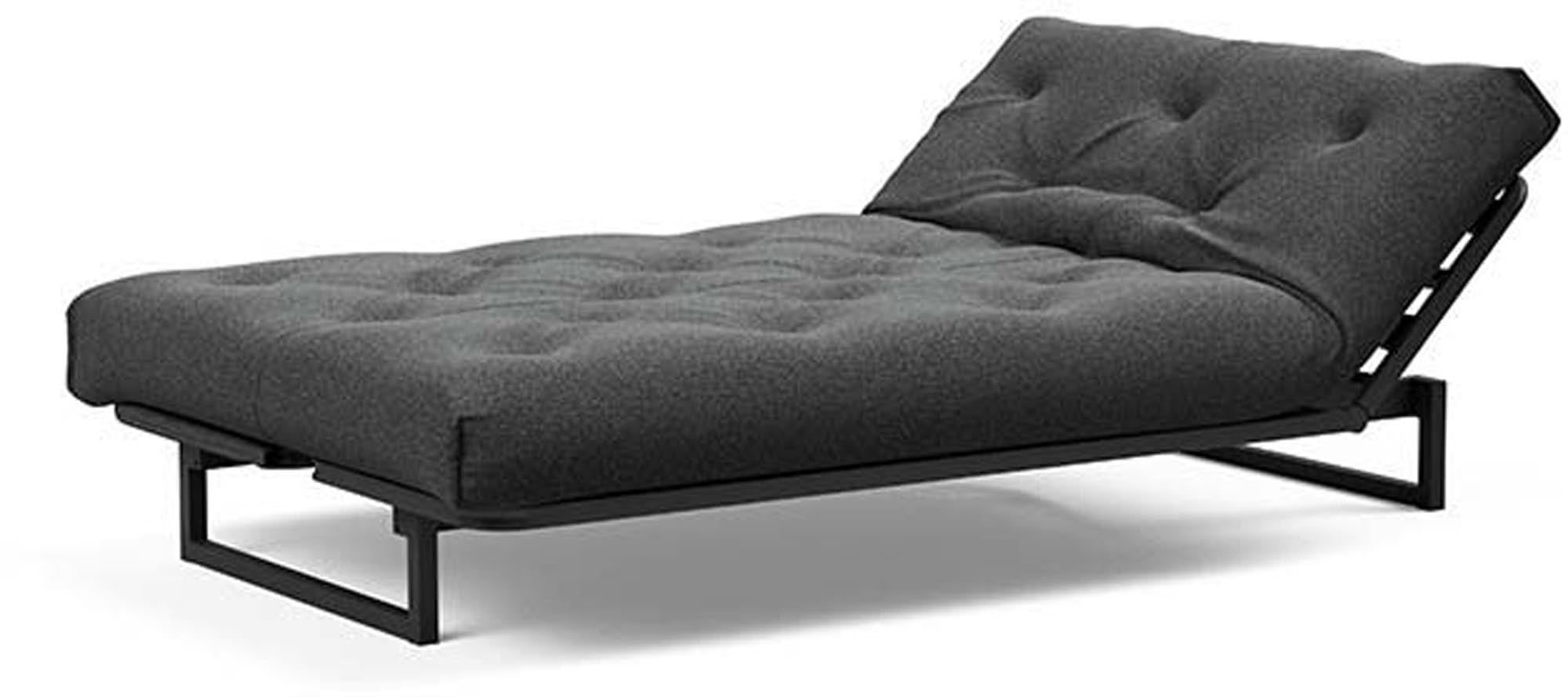 Entdecken Sie das Fraction 120 Bettsofa Nordic Spring von Innovation Living – stilvolles skandinavisches Design, ideal für kompakte Wohnräume und gemütliche Nächte.