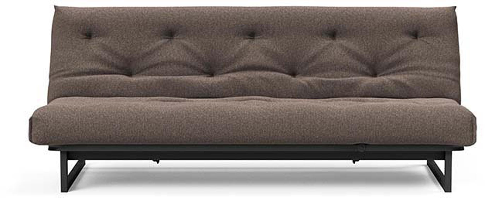 Entdecken Sie das Fraction 120 Bettsofa Nordic Spring von Innovation Living – stilvolles skandinavisches Design, ideal für kompakte Wohnräume und gemütliche Nächte.