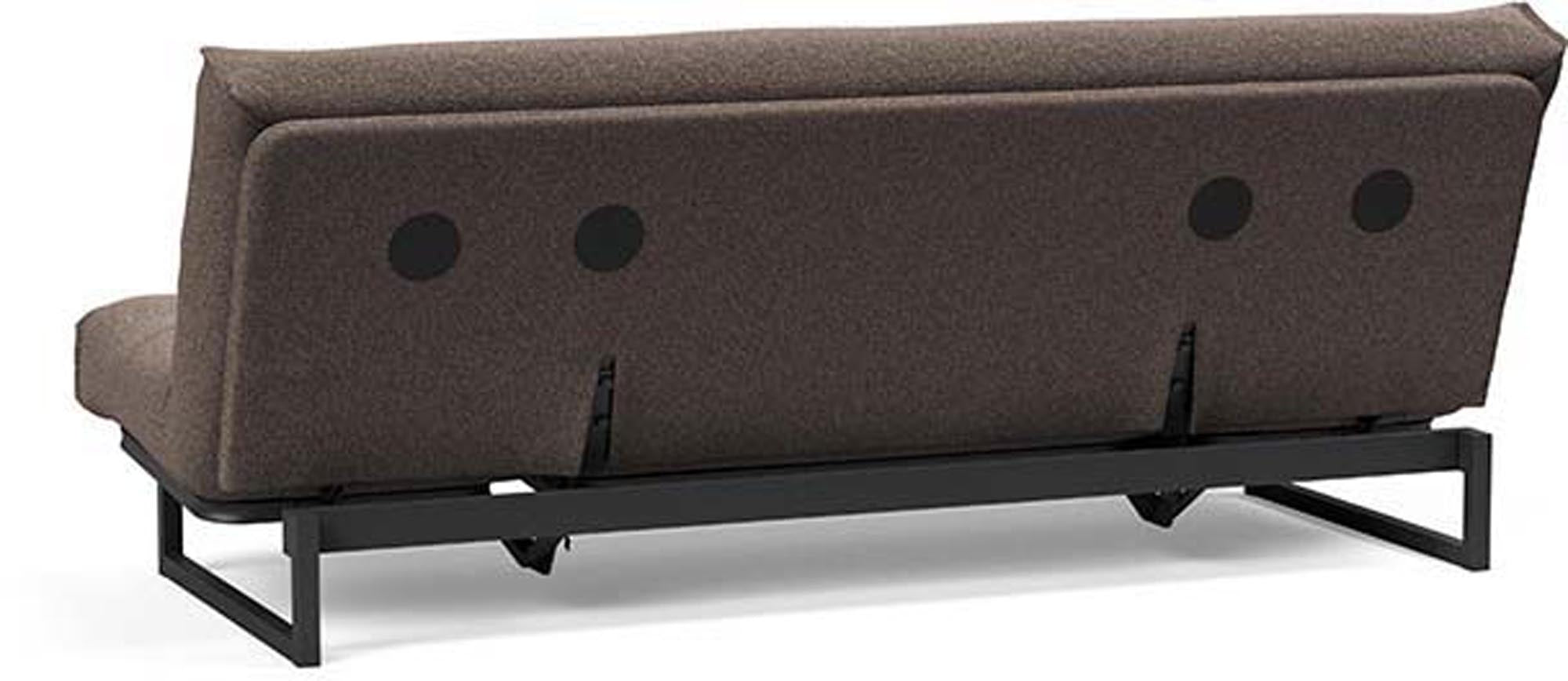 Entdecken Sie das Fraction 120 Bettsofa Nordic Spring von Innovation Living – stilvolles skandinavisches Design, ideal für kompakte Wohnräume und gemütliche Nächte.