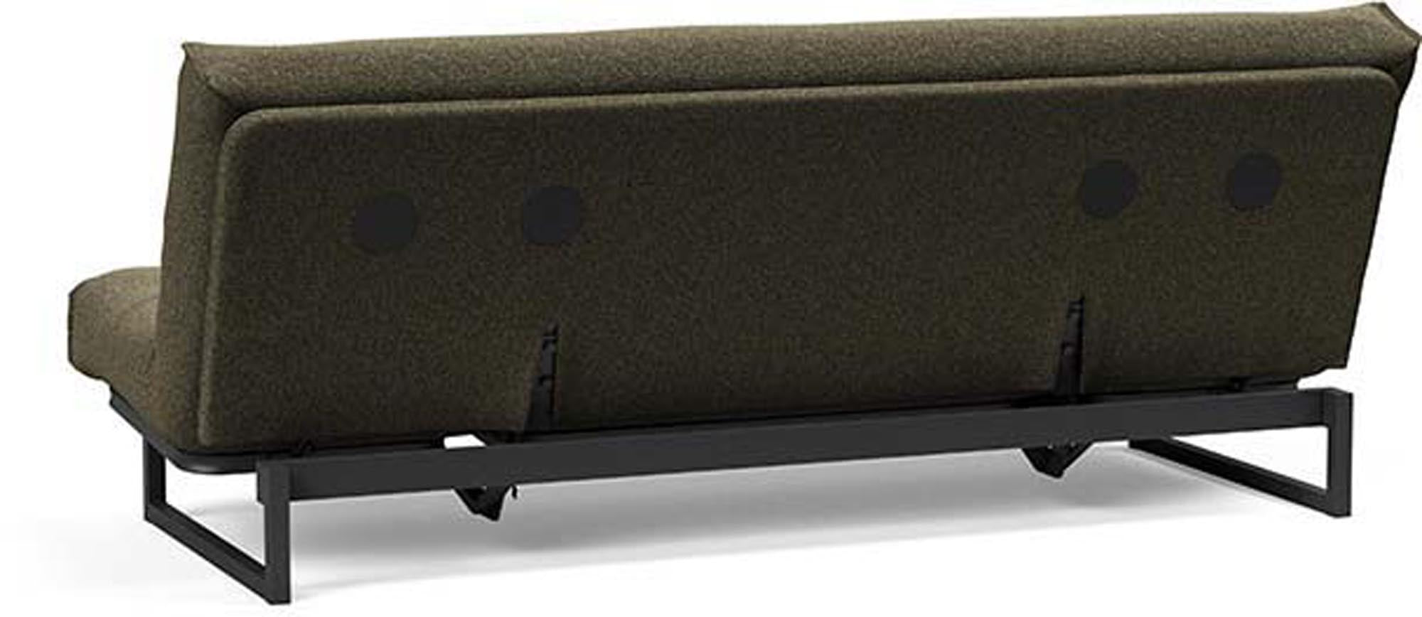 Entdecken Sie das Fraction 120 Bettsofa Nordic Spring von Innovation Living – stilvolles skandinavisches Design, ideal für kompakte Wohnräume und gemütliche Nächte.