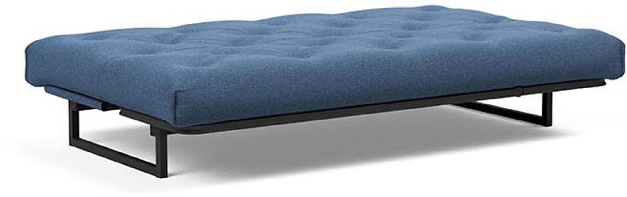 Erleben Sie das Fraction 120 Bettsofa Nordic Spring von Innovation Living – modernes skandinavisches Design, perfekt für kleine Räume und entspannende Nächte.