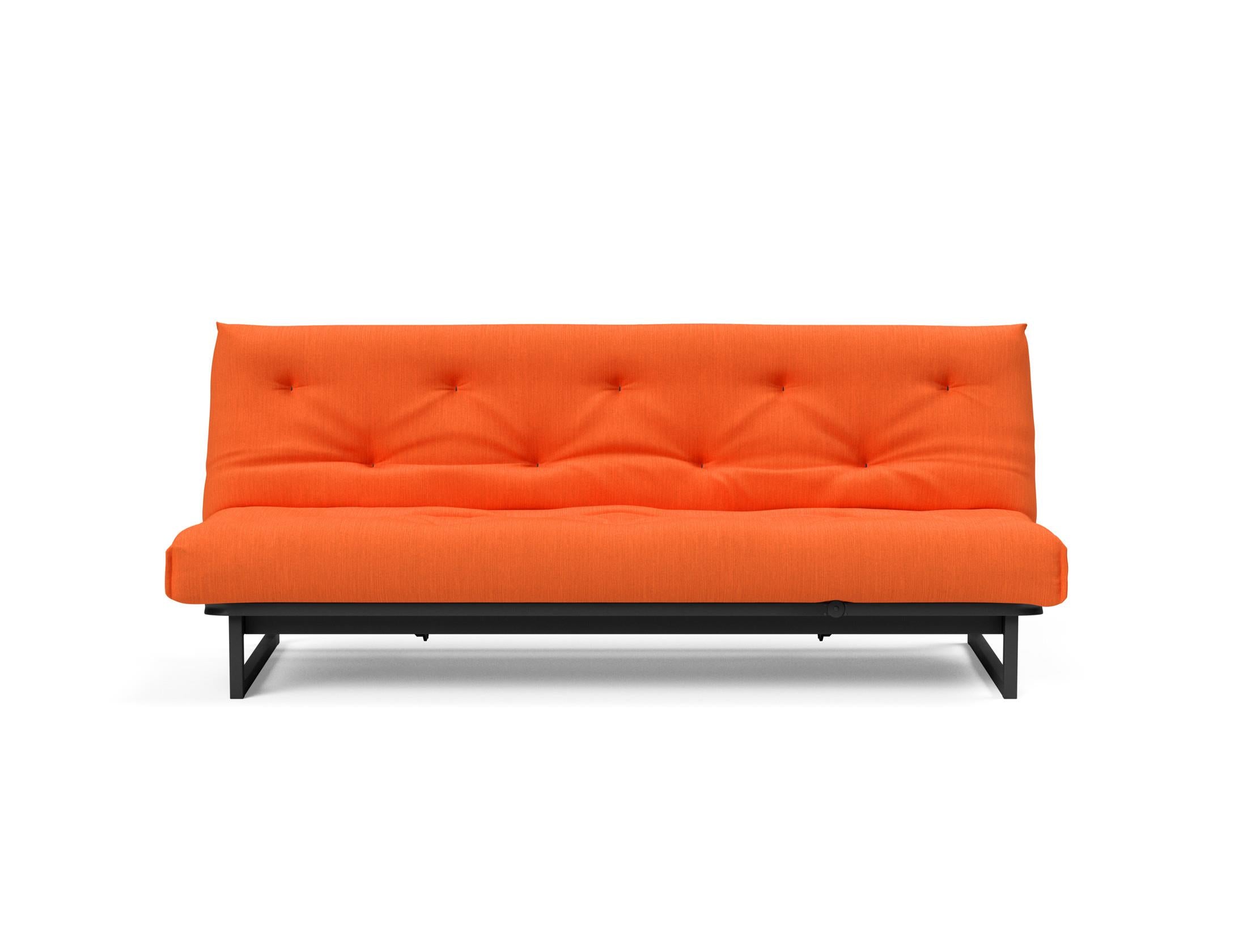 Fraction 120 Bettsofa Nordic Soft Spring: stilvolles skandinavisches Sofa, perfekt für kleine Wohnungen, vereint Komfort und Funktionalität für entspannte Nächte.