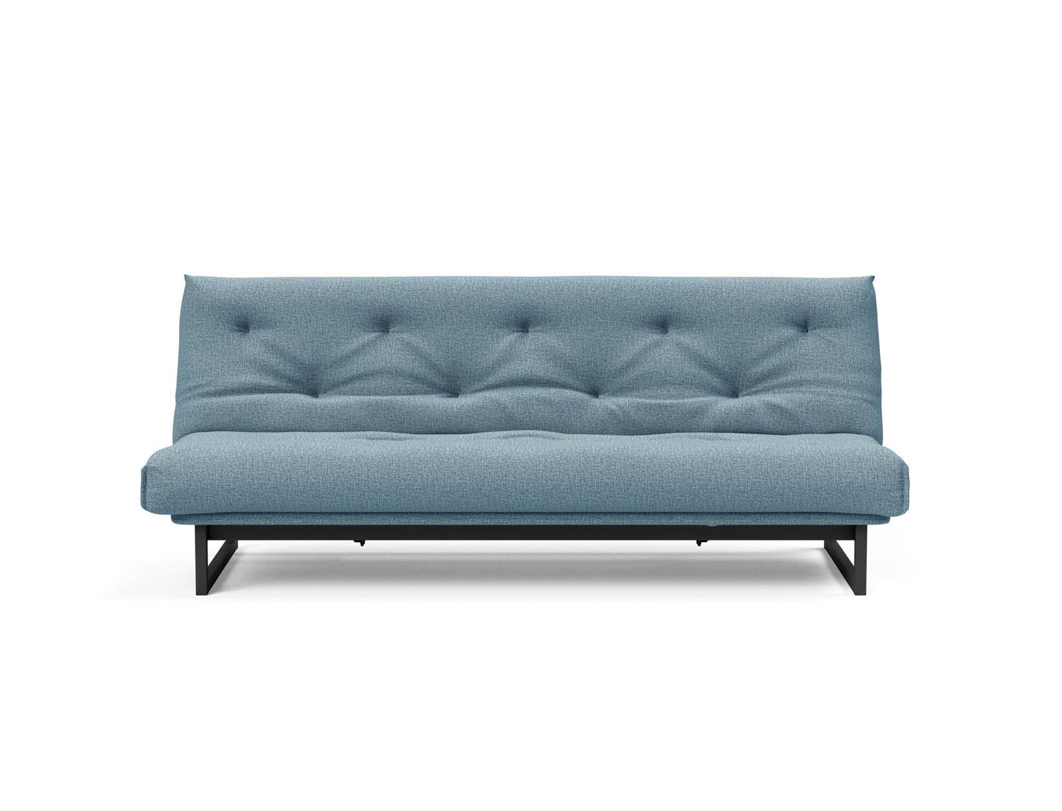 Fraction 120 Bettsofa Nordic: Stilvolles Schlafsofa mit weichem Soft Spring Bezug, ideal für gemütliche Nächte und zeitgemäße Einrichtung.