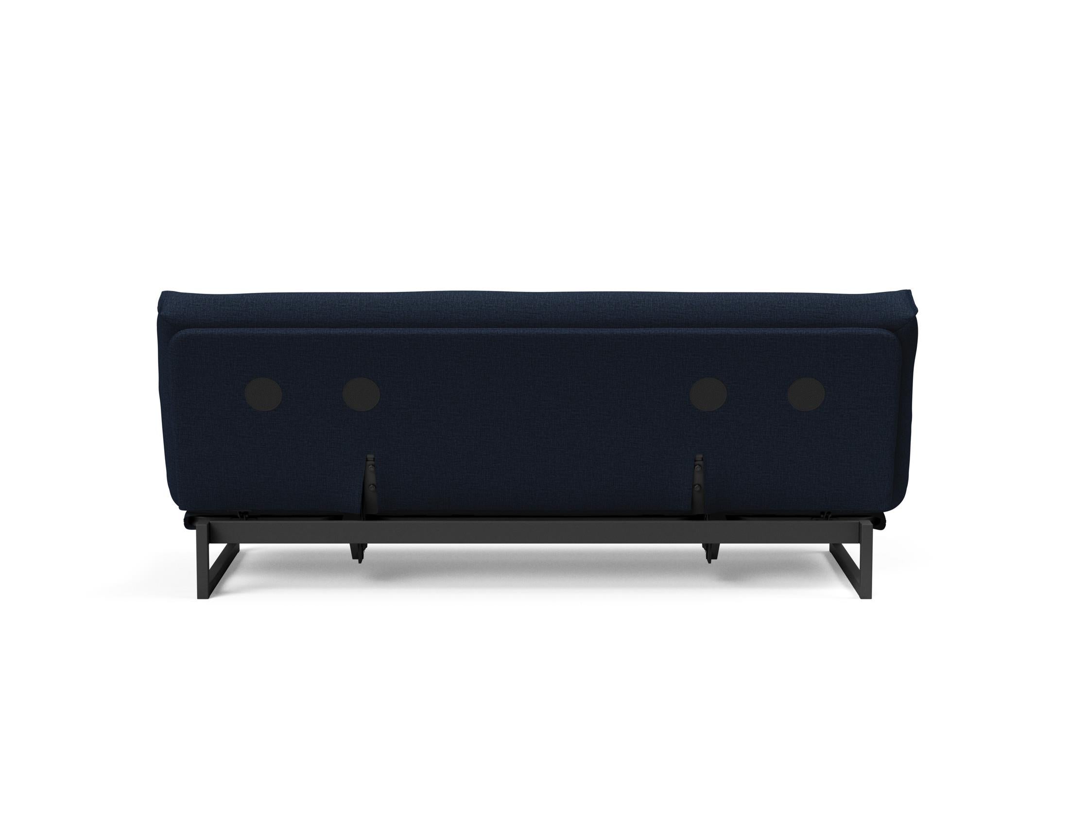 Fraction 120 Bettsofa Nordic: Stilvolles Schlafsofa mit hochwertiger Taschenfederkernmatratze. Ideal für modernes Wohnen und flexible Nutzung.