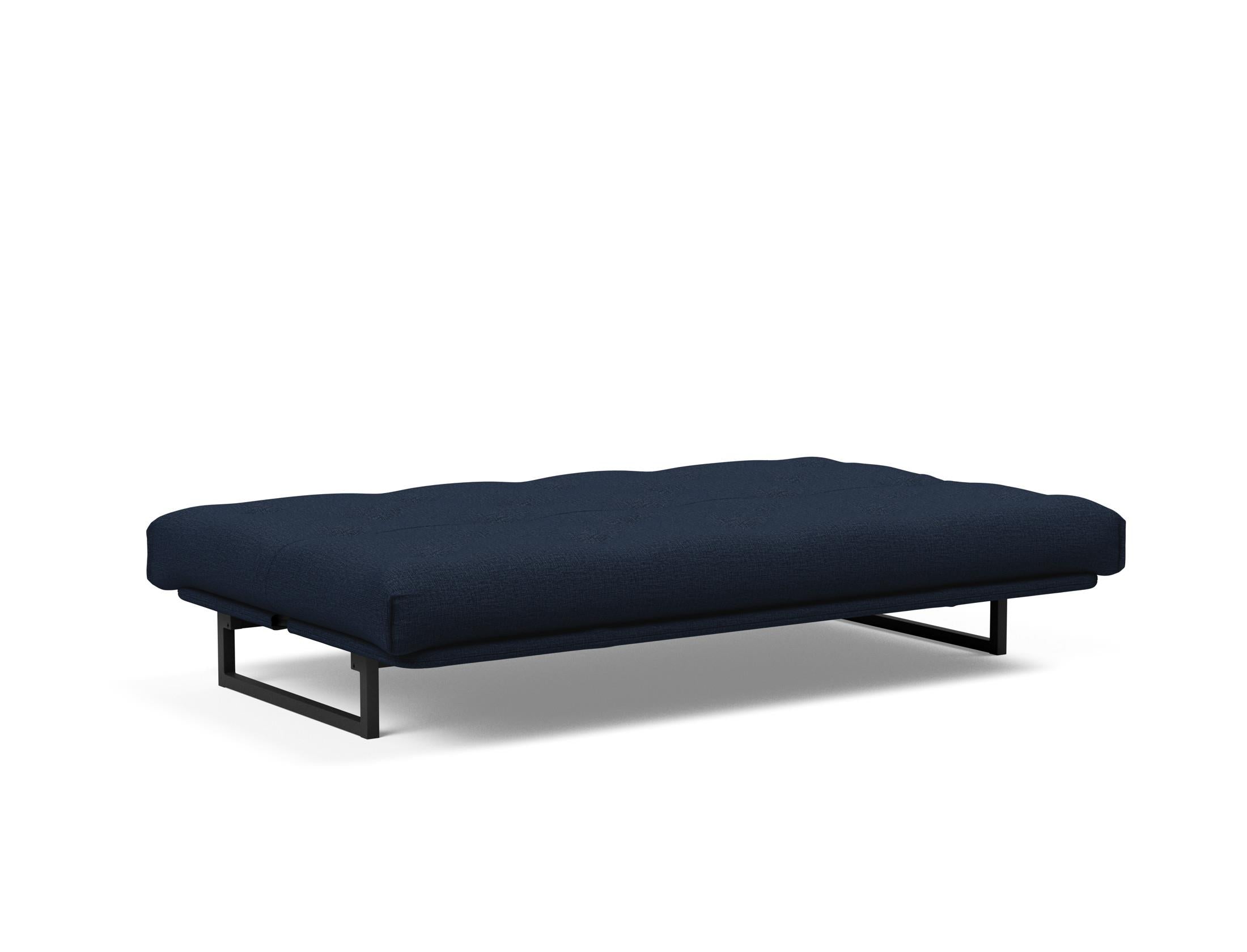 Fraction 120 Bettsofa Nordic: Elegantes Schlafsofa mit hochwertigem Soft Spring Bezug, perfekt für entspannte Abende und stilvolle Einrichtung.