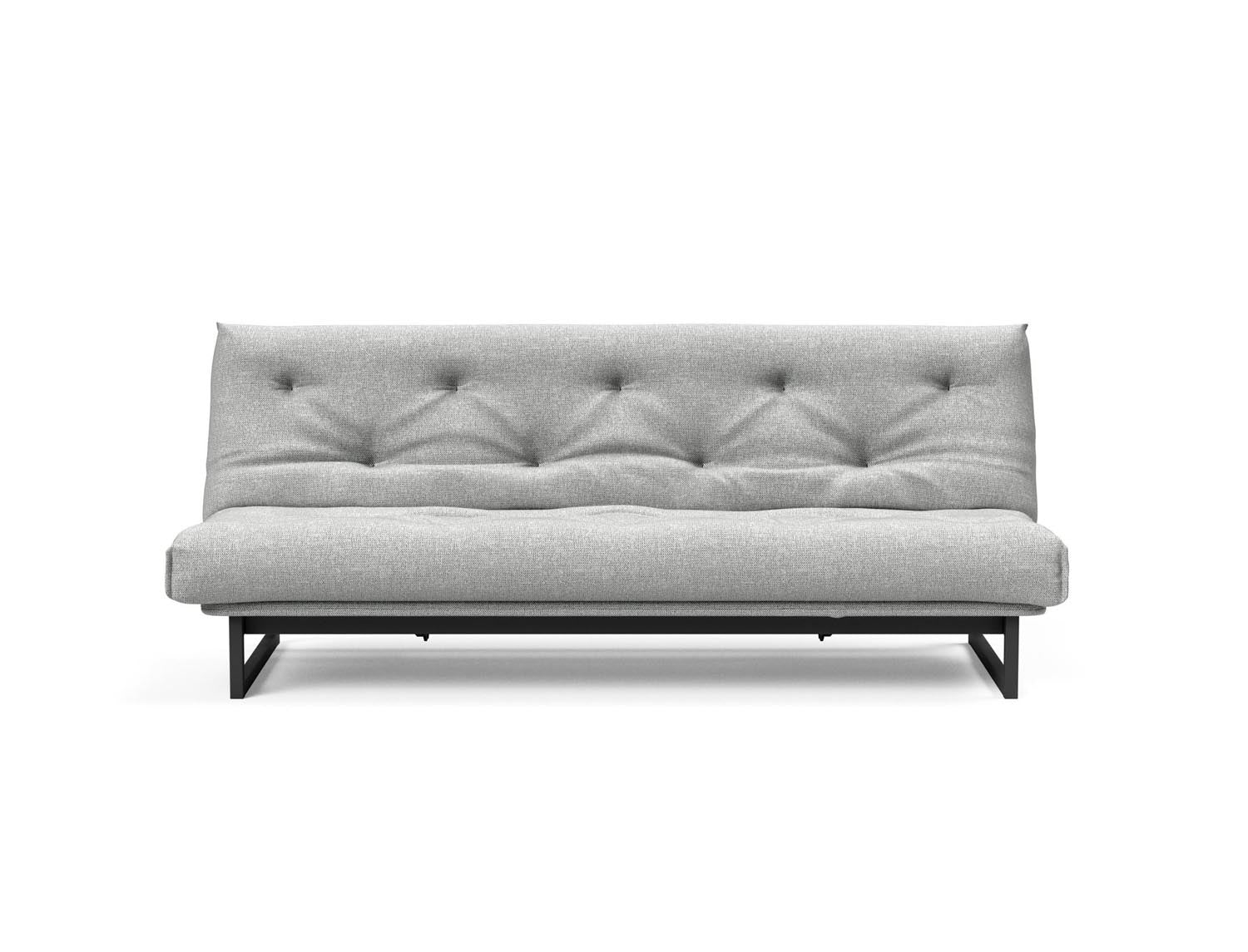 Fraction 120 Bettsofa Nordic: Stilvolles Schlafsofa mit weichem Soft Spring Bezug, ideal für gemütliche Nächte und zeitgemäße Einrichtung.