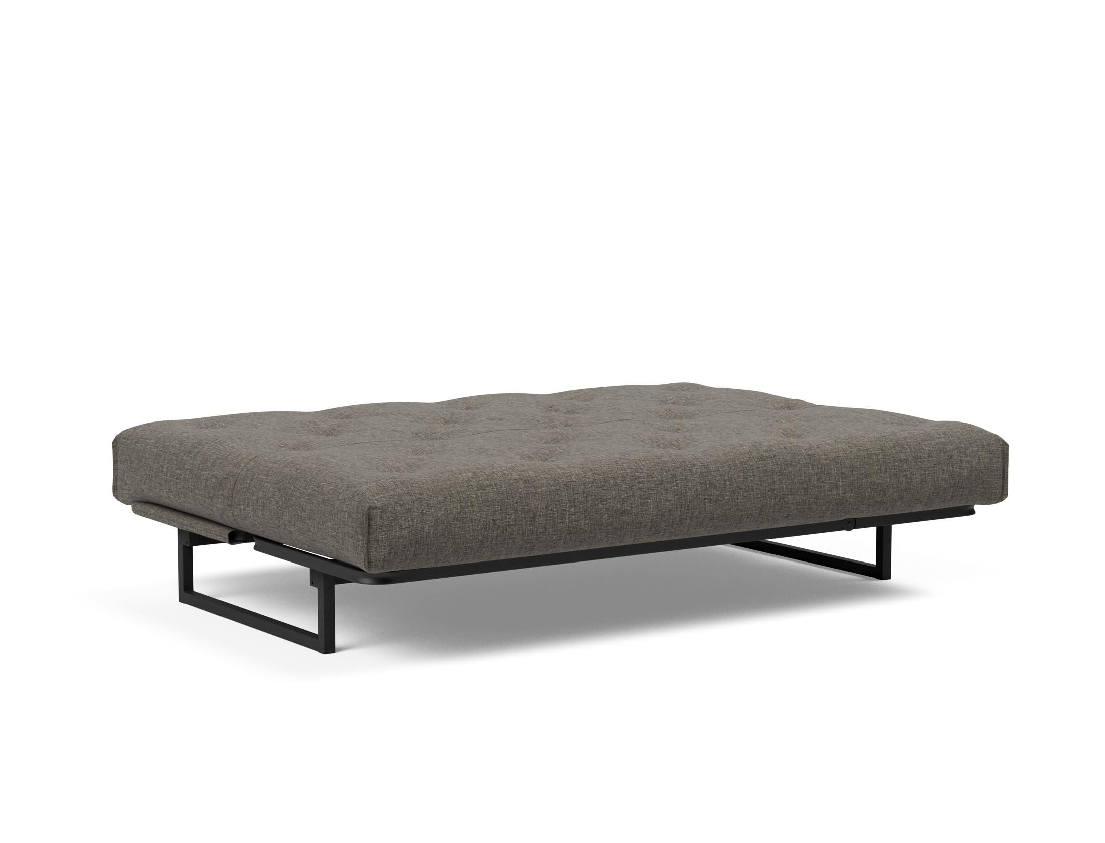 Fraction 140 Bettsofa Nordic Soft Spring: elegantes skandinavisches Design, ideal für kleine Räume, vereint Komfort und Funktionalität für erholsame Nächte.