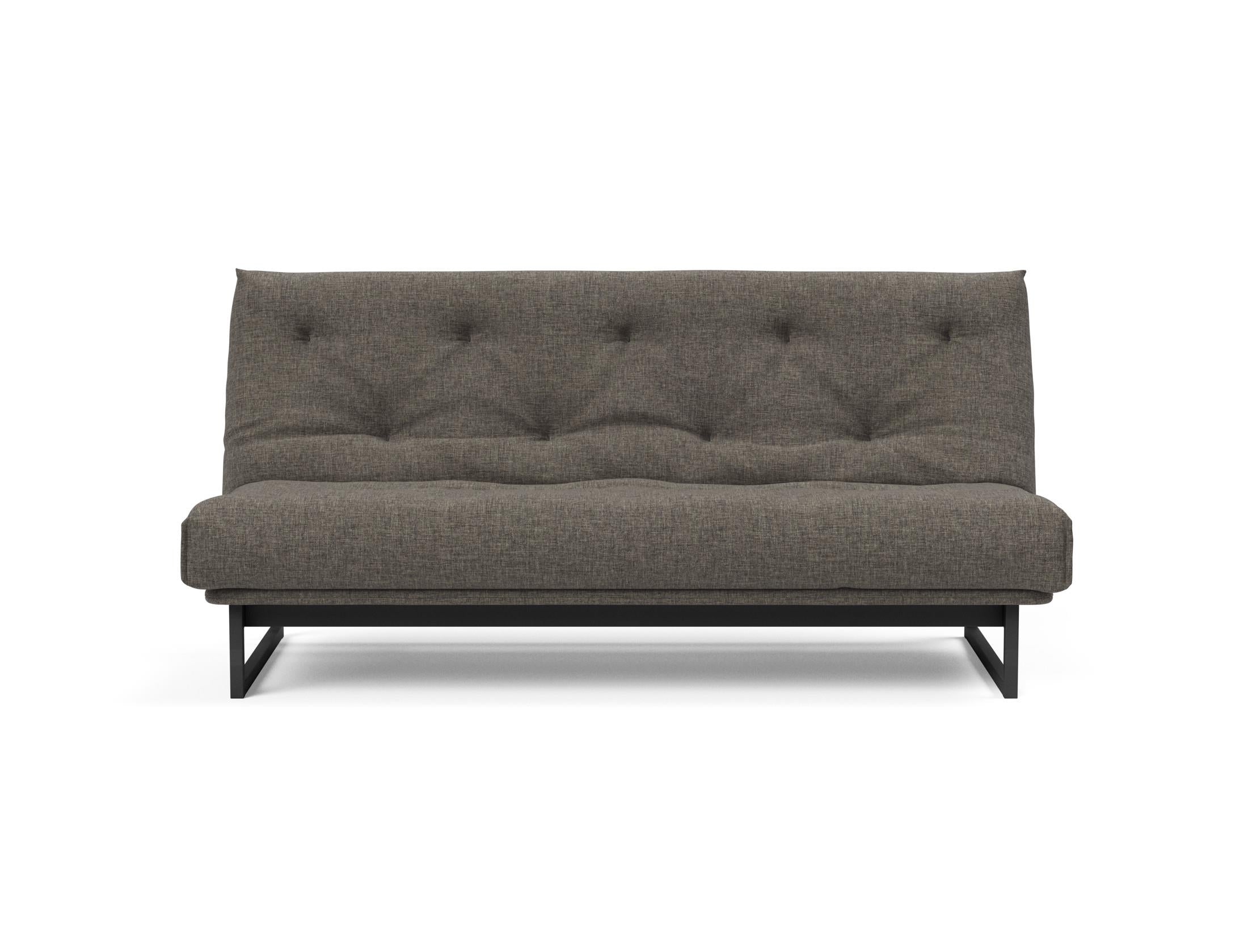 Fraction 140 Bettsofa Nordic: Stilvolles Sofa mit Soft Spring Bezug. Ideal für entspannte Stunden und als komfortable Schlaflösung.