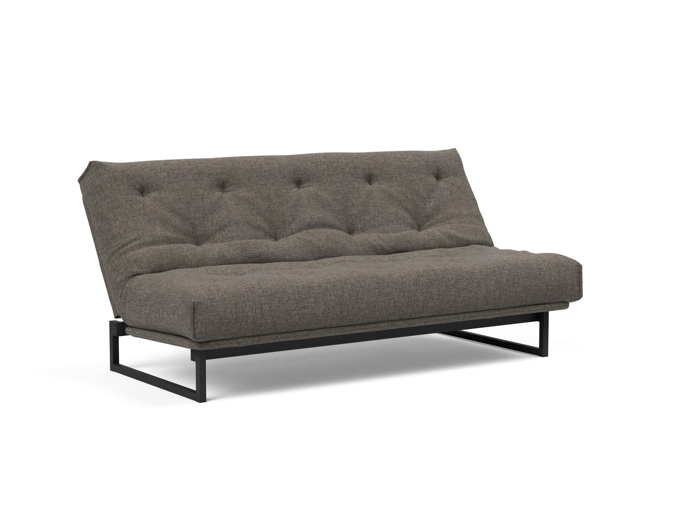 Fraction 140 Bettsofa Nordic: Elegantes Design mit Soft Spring Bezug. Perfekt für gemütliche Abende und als praktische Schlafgelegenheit.