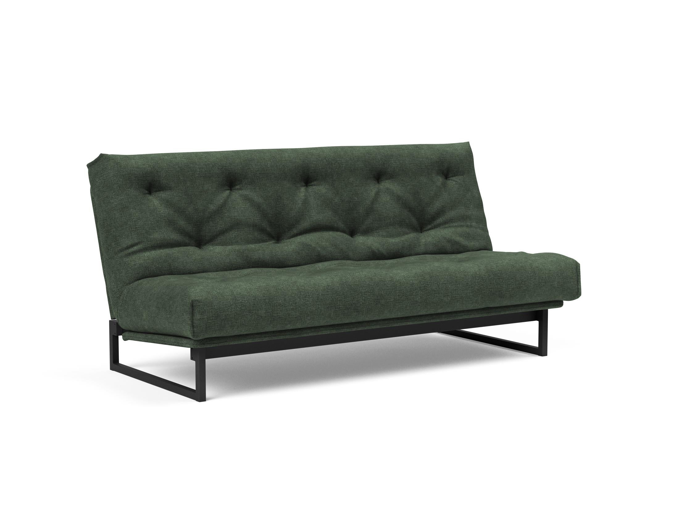 Fraction 140 Bettsofa Nordic: Elegantes Design mit Soft Spring Bezug. Perfekt für gemütliche Abende und als praktische Schlafgelegenheit.