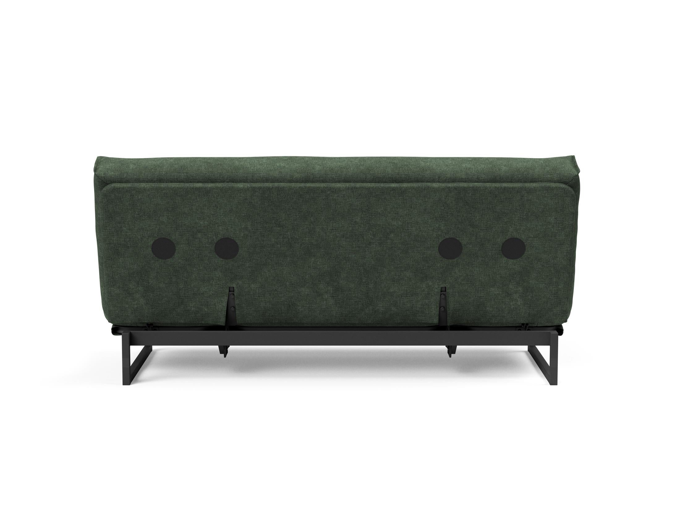 Fraction 140 Bettsofa Nordic: Elegantes Design mit Soft Spring Bezug. Perfekt für gemütliche Abende und als praktische Schlafgelegenheit.