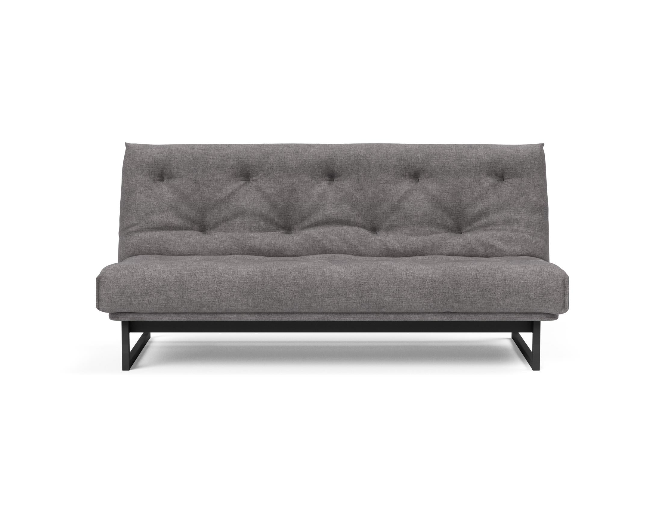 Fraction 140 Bettsofa Nordic: Elegantes Design mit Soft Spring Bezug. Perfekt für gemütliche Abende und als praktische Schlafgelegenheit.