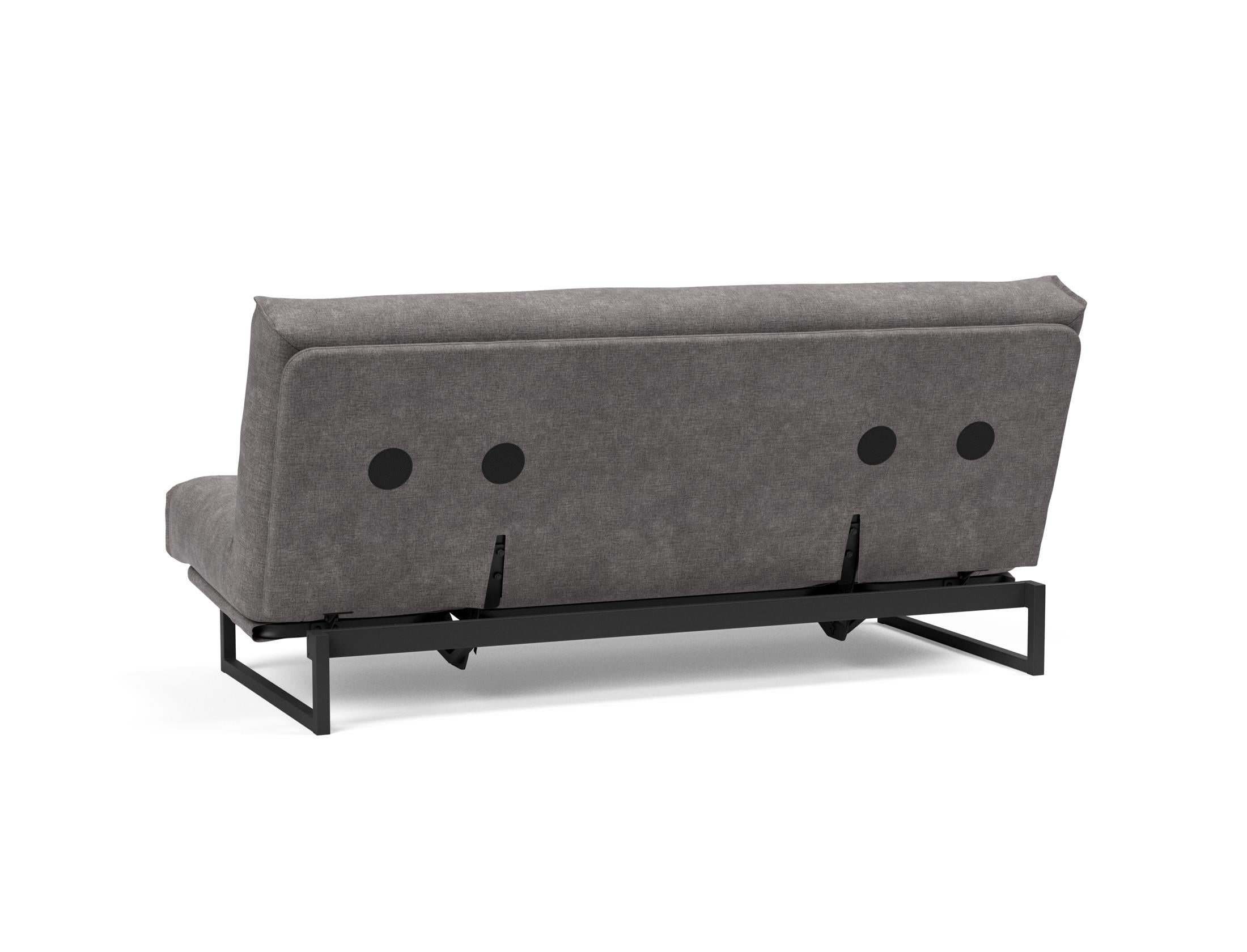 Fraction 140 Bettsofa Nordic: Elegantes Design mit Soft Spring Bezug. Perfekt für gemütliche Abende und als praktische Schlafgelegenheit.