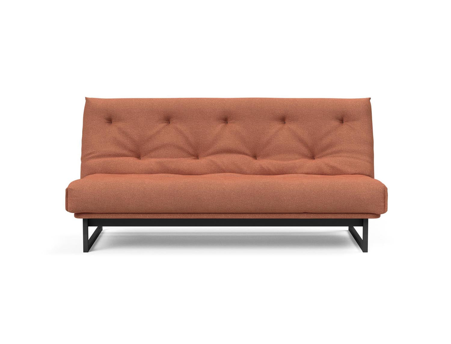 Fraction 140 Bettsofa Nordic: Elegantes Design mit Soft Spring Bezug. Perfekt für gemütliche Abende und als praktische Schlafgelegenheit.
