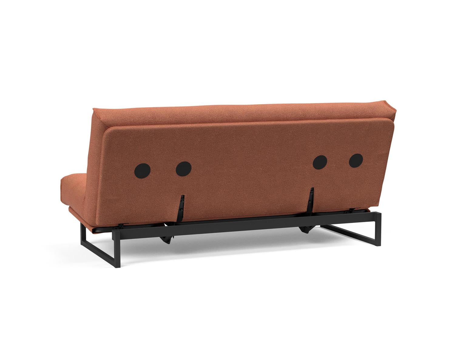 Fraction 140 Bettsofa Nordic: Elegantes Design mit Soft Spring Bezug. Perfekt für gemütliche Abende und als praktische Schlafgelegenheit.