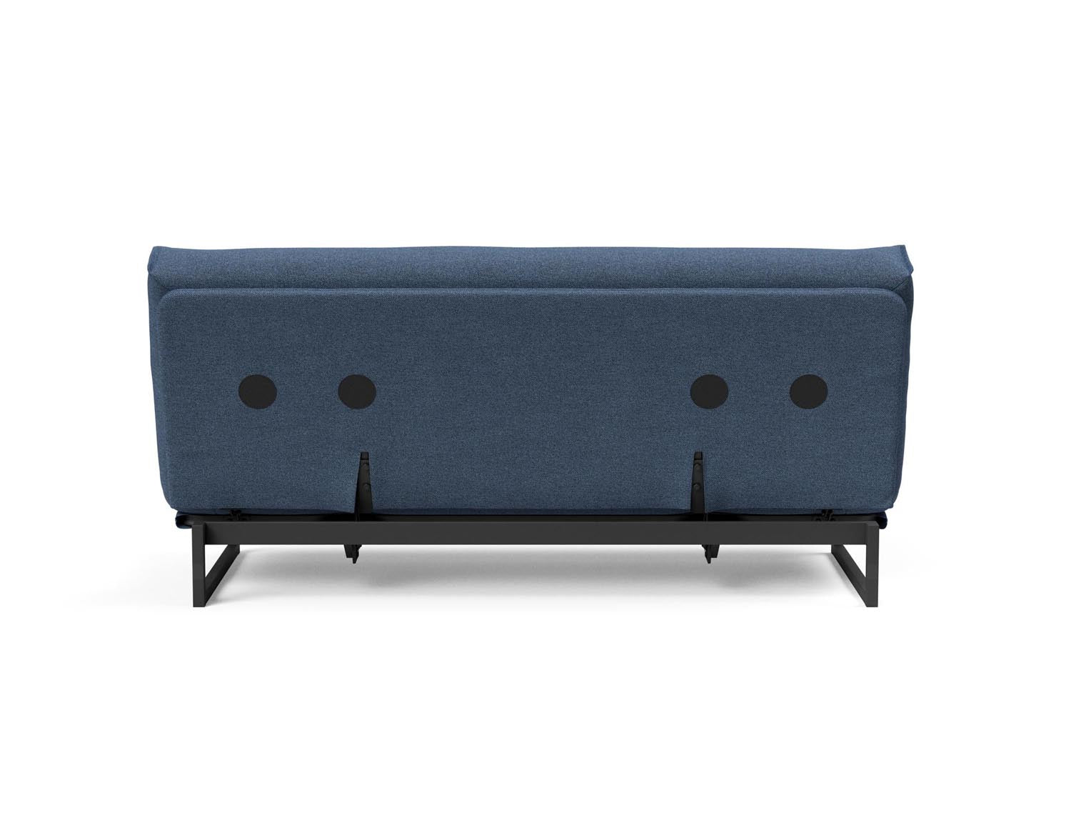 Fraction 140 Bettsofa Nordic: Stilvolles Sofa mit Soft Spring Bezug. Ideal für entspannte Stunden und als komfortable Schlaflösung.