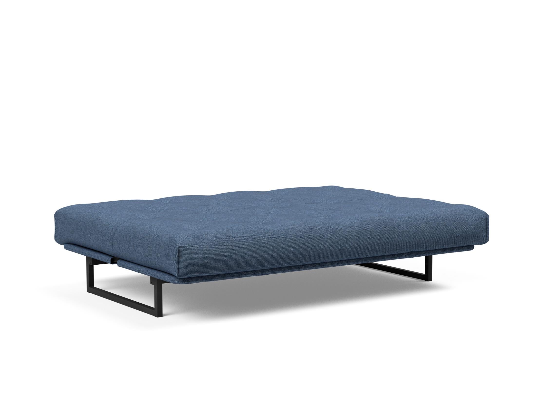Fraction 140 Bettsofa Nordic: Stilvolles Sofa mit Soft Spring Bezug. Ideal für entspannte Stunden und als komfortable Schlaflösung.
