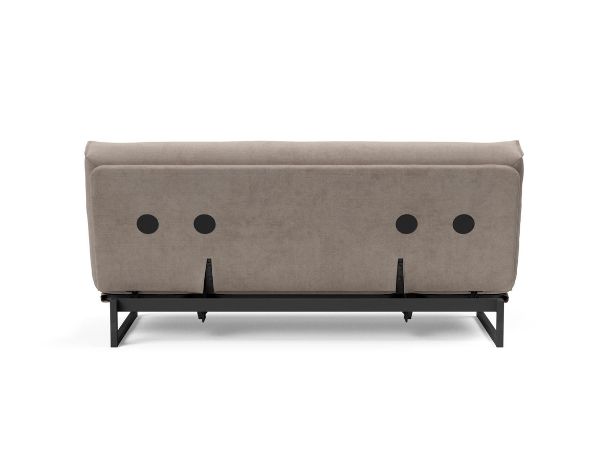 Fraction 140 Bettsofa Nordic mit Gestellbezug Soft Spring in 318 Cordufine Beige präsentiert im Onlineshop von KAQTU Design AG. Bettsofa ist von Innovation Living
