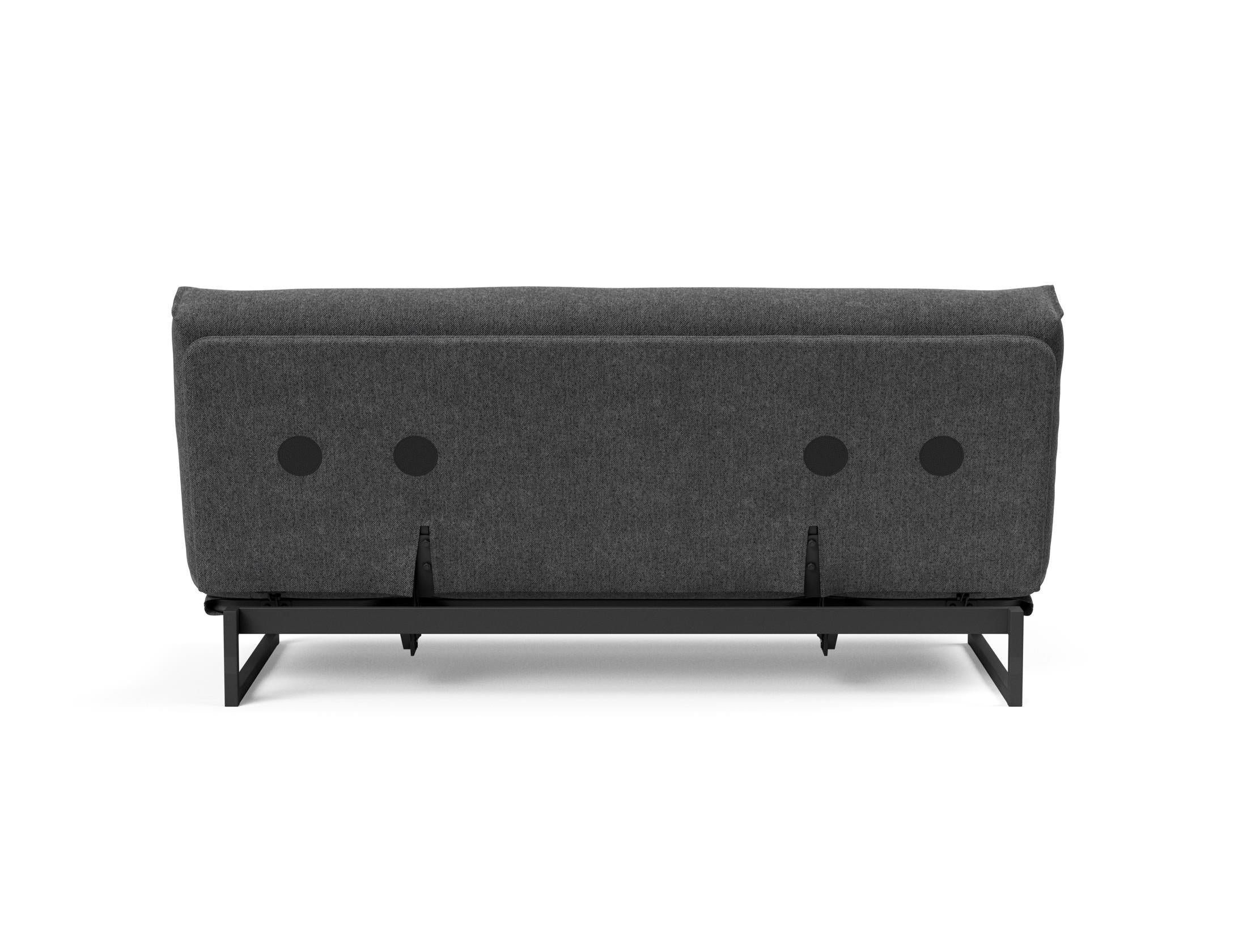 Fraction 140 Bettsofa Nordic: Stilvolles Sofa mit Soft Spring Bezug. Ideal für entspannte Stunden und als komfortable Schlaflösung.