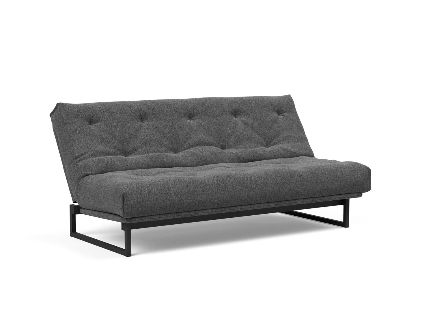 Fraction 140 Bettsofa Nordic: Stilvolles Sofa mit Soft Spring Bezug. Ideal für entspannte Stunden und als komfortable Schlaflösung.