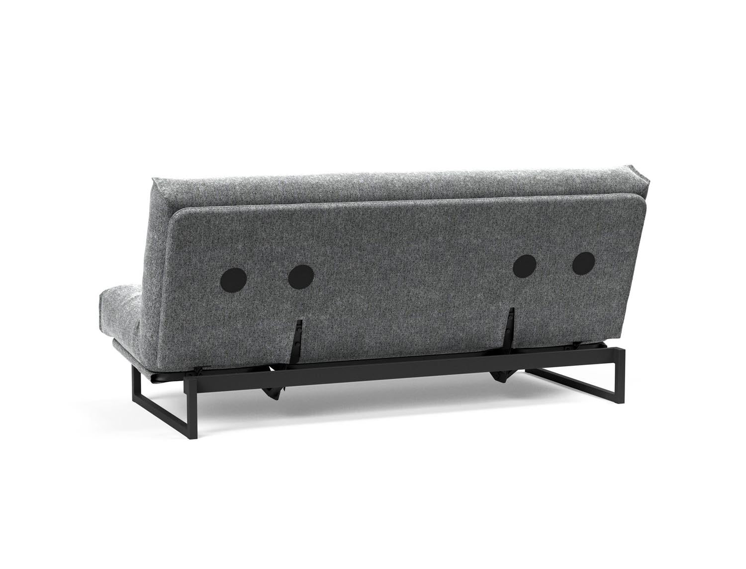 Fraction 140 Bettsofa Nordic: Elegantes Design mit Soft Spring Bezug. Perfekt für gemütliche Abende und als praktische Schlafgelegenheit.