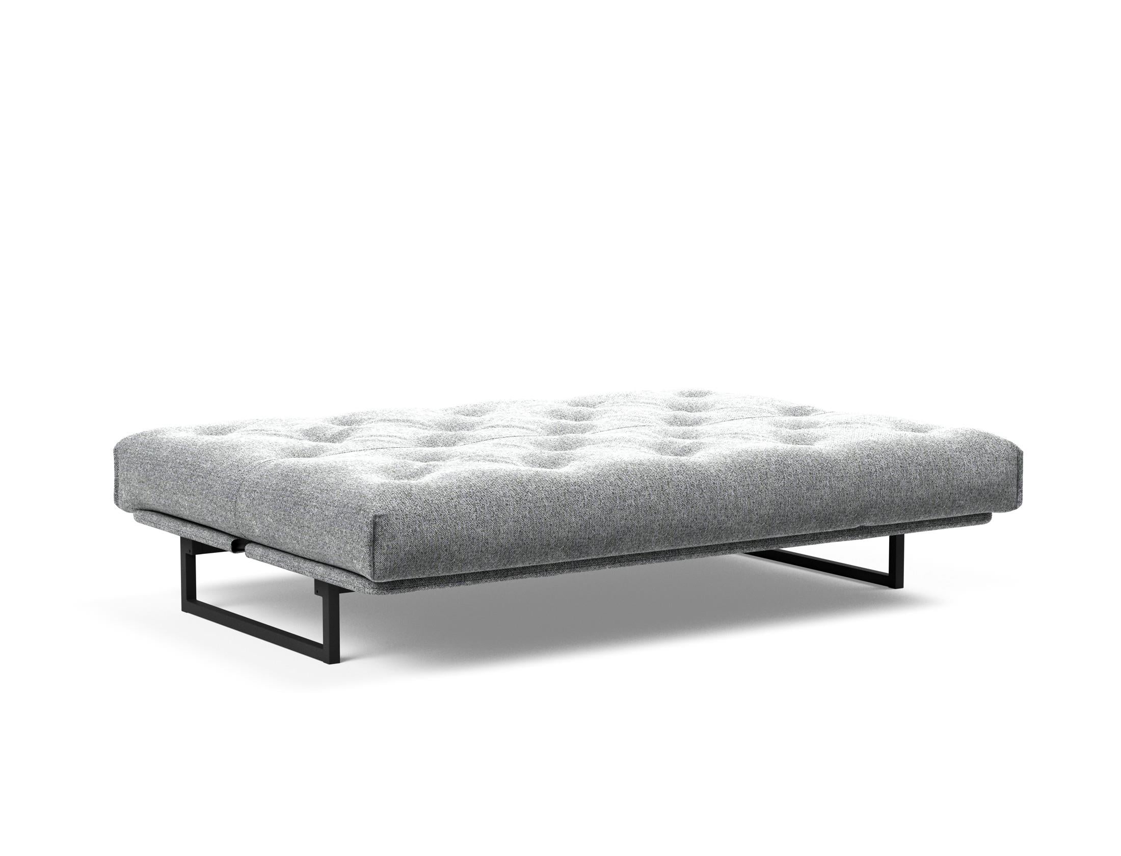 Fraction 140 Bettsofa Nordic: Stilvolles Sofa mit Soft Spring Bezug. Ideal für entspannte Stunden und als komfortable Schlaflösung.