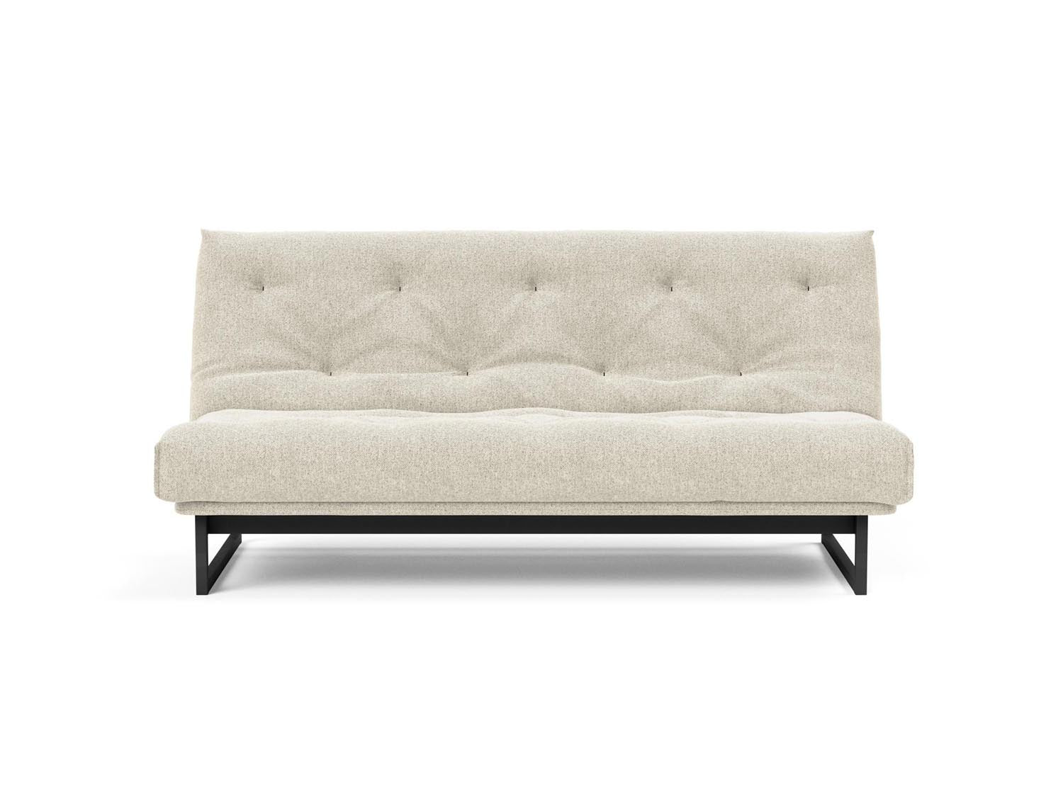 Fraction 140 Bettsofa Nordic: Stilvolles Sofa mit Soft Spring Bezug. Ideal für entspannte Stunden und als komfortable Schlaflösung.
