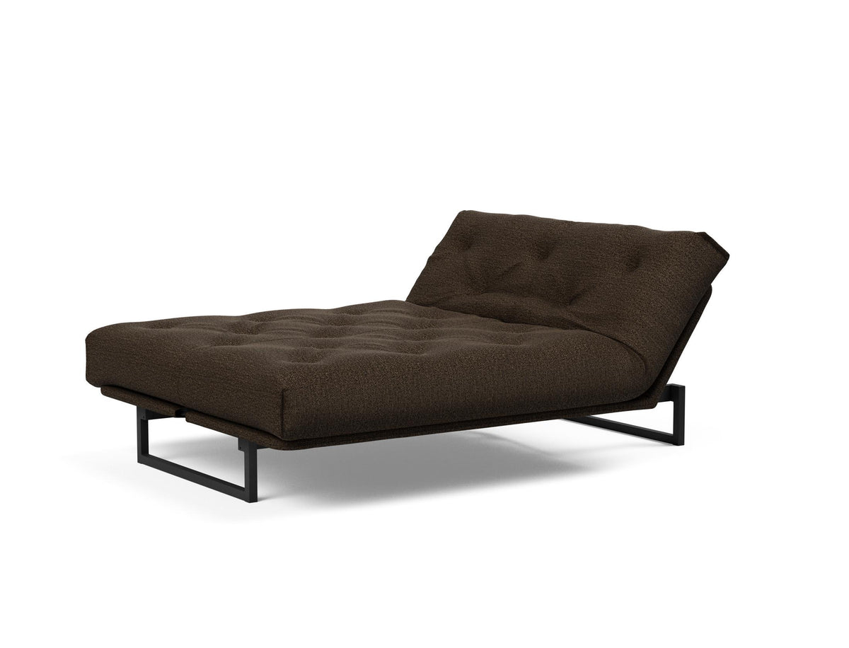 Fraction 140 Bettsofa Nordic mit Gestellbezug Soft Spring in 358 Taura Chocco präsentiert im Onlineshop von KAQTU Design AG. Bettsofa ist von Innovation Living