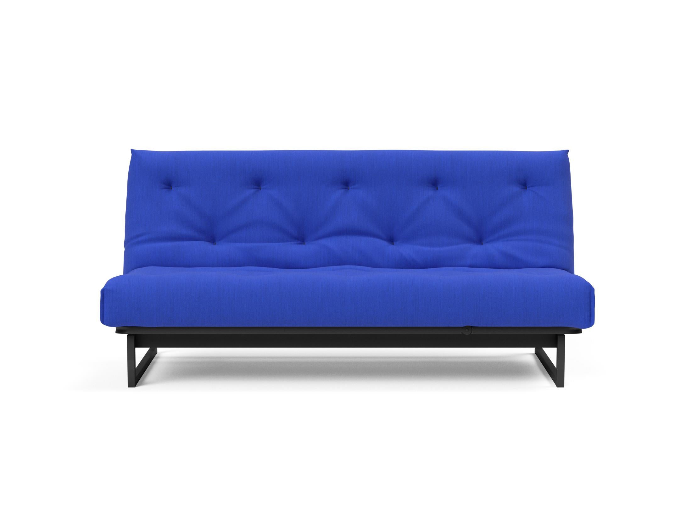 Fraction 140 Bettsofa Nordic Soft Spring: modernes skandinavisches Sofa, perfekt für kompakte Wohnräume, bietet stilvollen Komfort und praktische Schlaflösung.