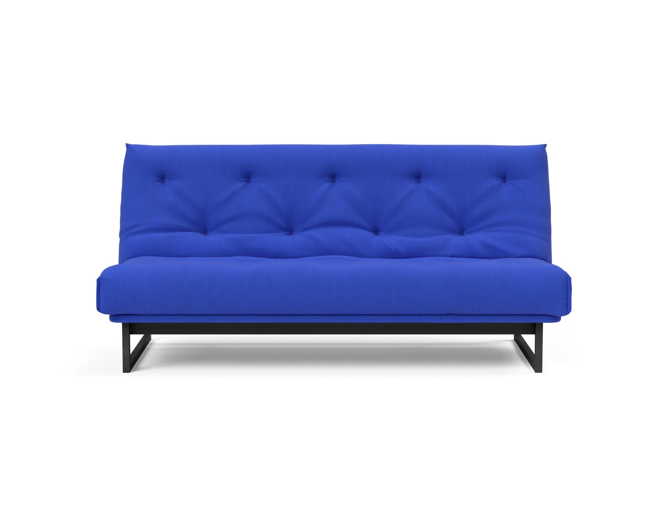 Fraction 140 Bettsofa Nordic: Stilvolles Sofa mit Soft Spring Bezug. Ideal für entspannte Stunden und als komfortable Schlaflösung.