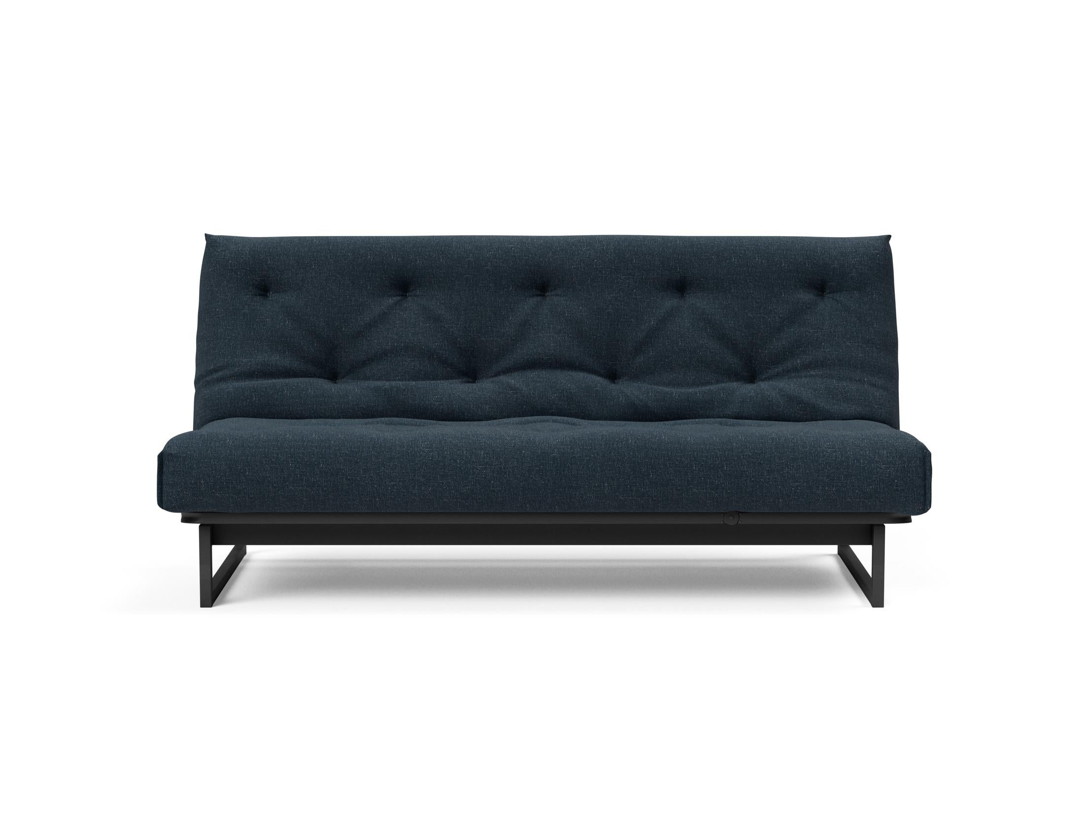 Fraction 140 Bettsofa Nordic Soft Spring: elegantes skandinavisches Design, ideal für kleine Räume, vereint Komfort und Funktionalität für erholsame Nächte.